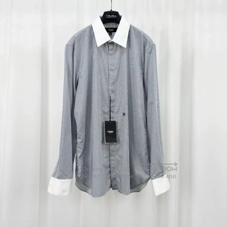 Fendi Fendi Embroidered Stripe Button. Size US M / EU 48-50 / 2 - 1 Thumbnail