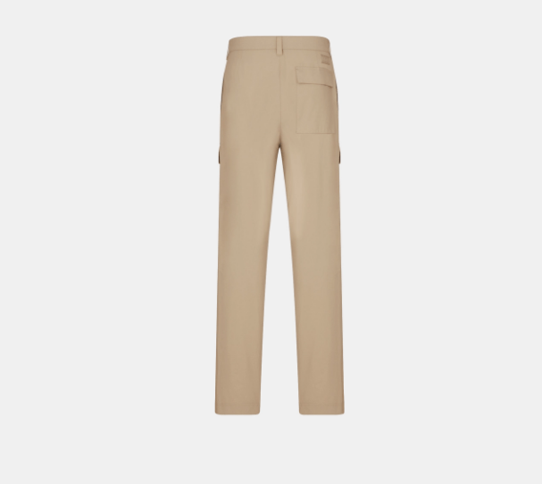 Dior o1w1db10525 413C15 Cargo Pant in Beige Size US 30 / EU 46 - 2 Thumbnail
