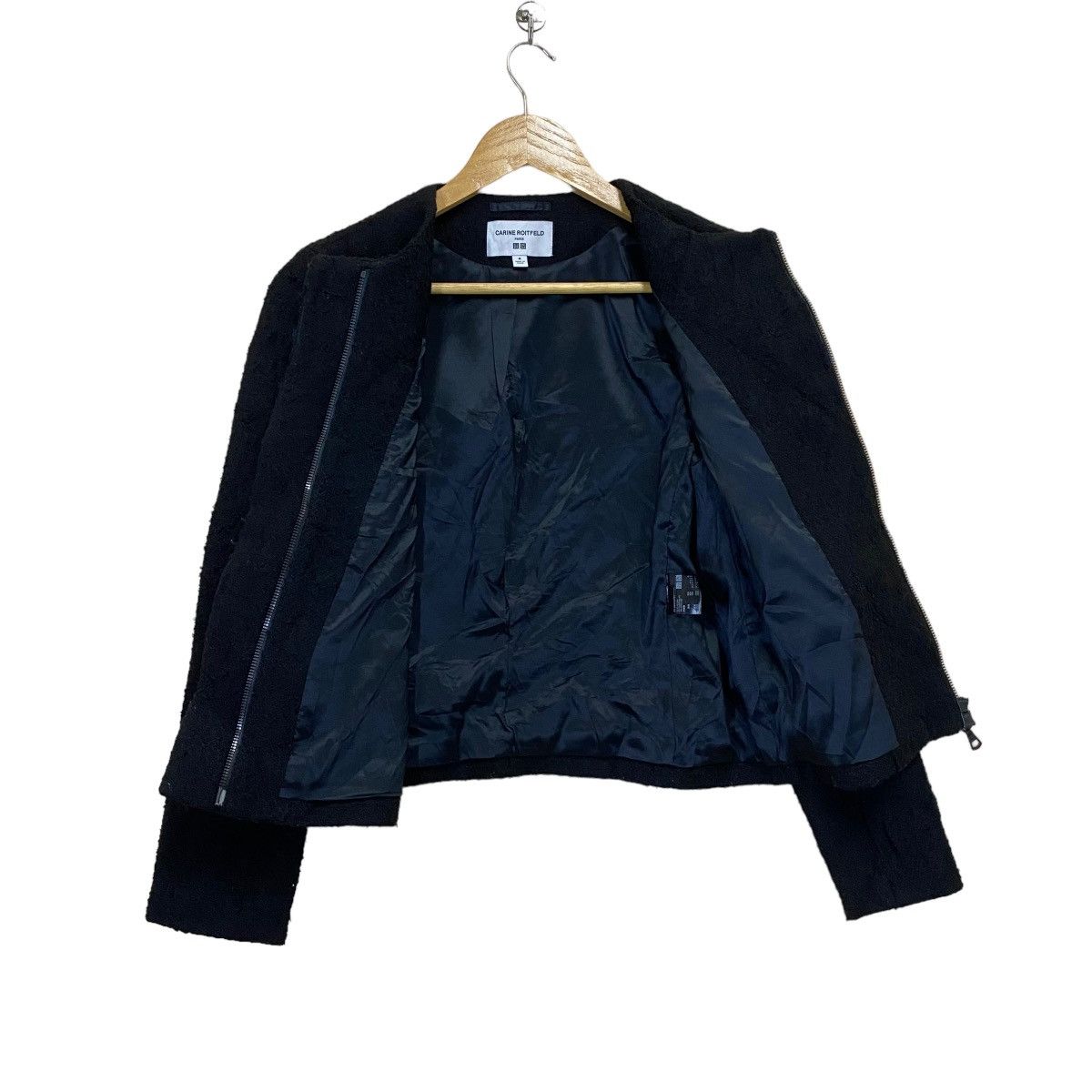Japanese Brand Carine Roiftend Paris Zipper Cropped Jacket Size S / US 4 / IT 40 - 9 Thumbnail