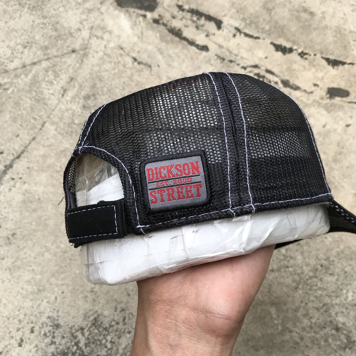 Fox Racing Patchwork BBB bikes hat with usa flag besides visor. Size ONE SIZE - 5 Thumbnail