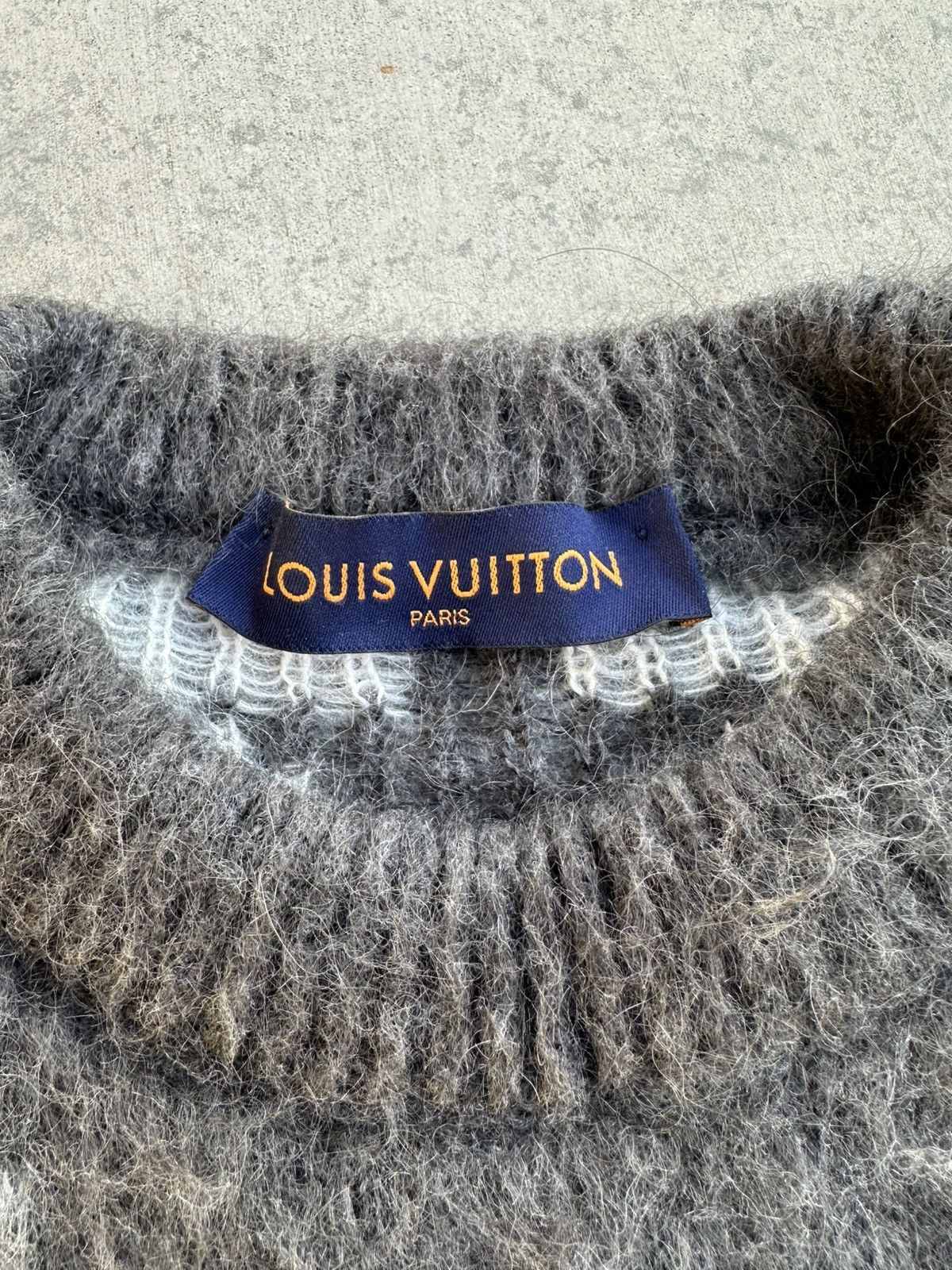 Louis Vuitton × Virgil Abloh Louis Vuitton USA FLag Mohair Crewneck Sweater Size US M / EU 48-50 / 2 - 3 Thumbnail