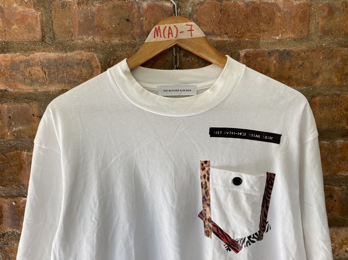 Diet Butcher Slim Skin AW18 leopard stripe tee Size US M / EU 48-50 / 2 - 3 Thumbnail
