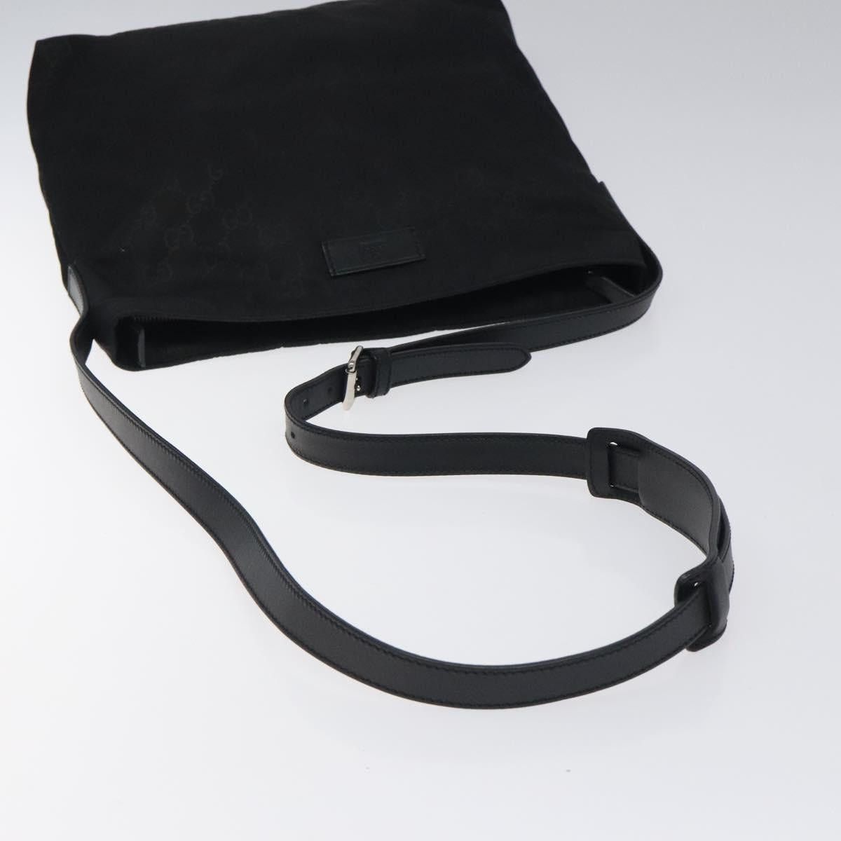 Gucci GUCCI GG Canvas Shoulder Bag Nylon Black Size ONE SIZE - 7 Thumbnail