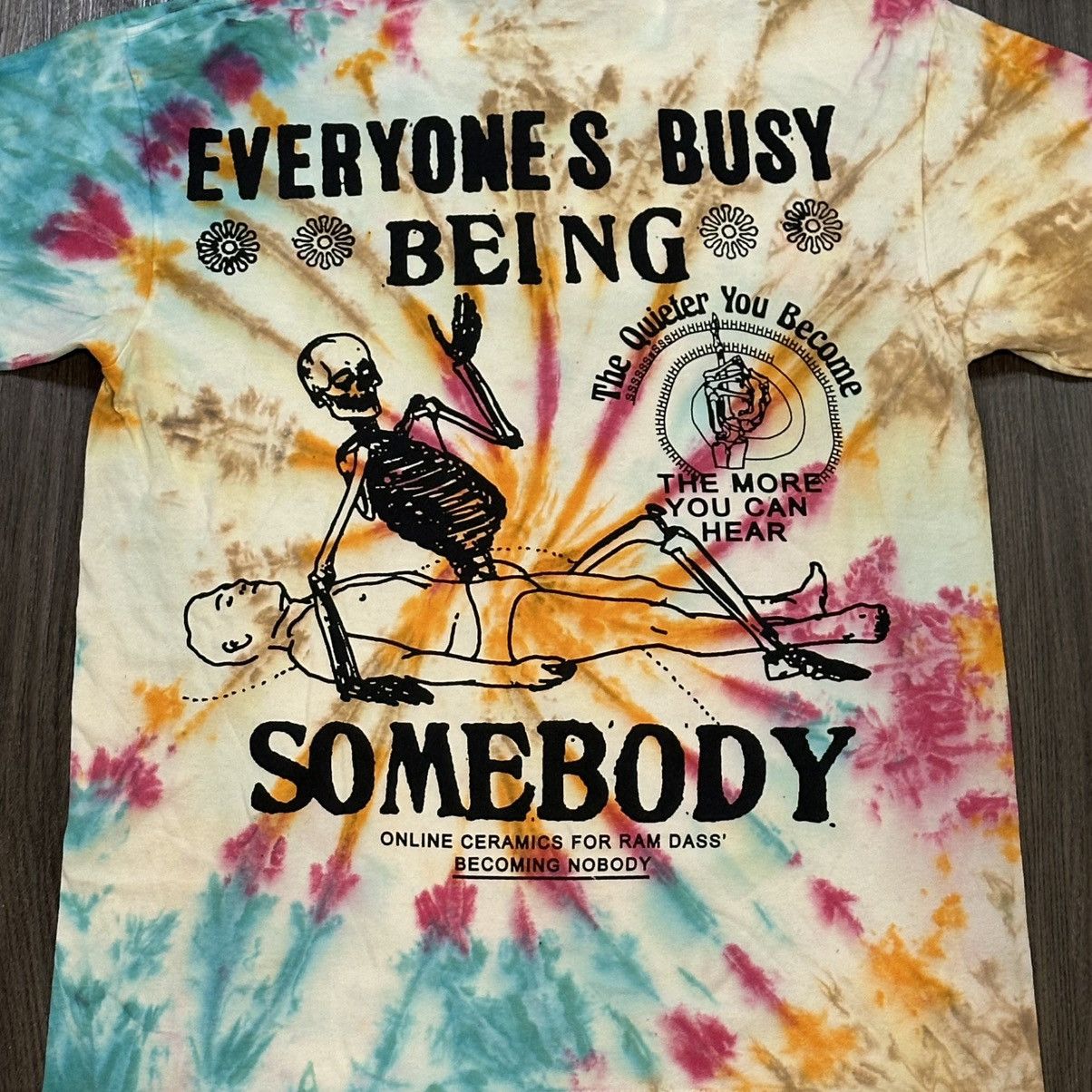 Online Ceramics Rare Online Ceramics Ram Dass “Becoming Nobody” T-Shirt Size US M / EU 48-50 / 2 - 6 Thumbnail