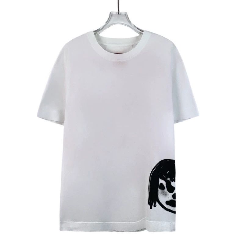 Givenchy x Chito Collaboration White Heart Graffiti Print