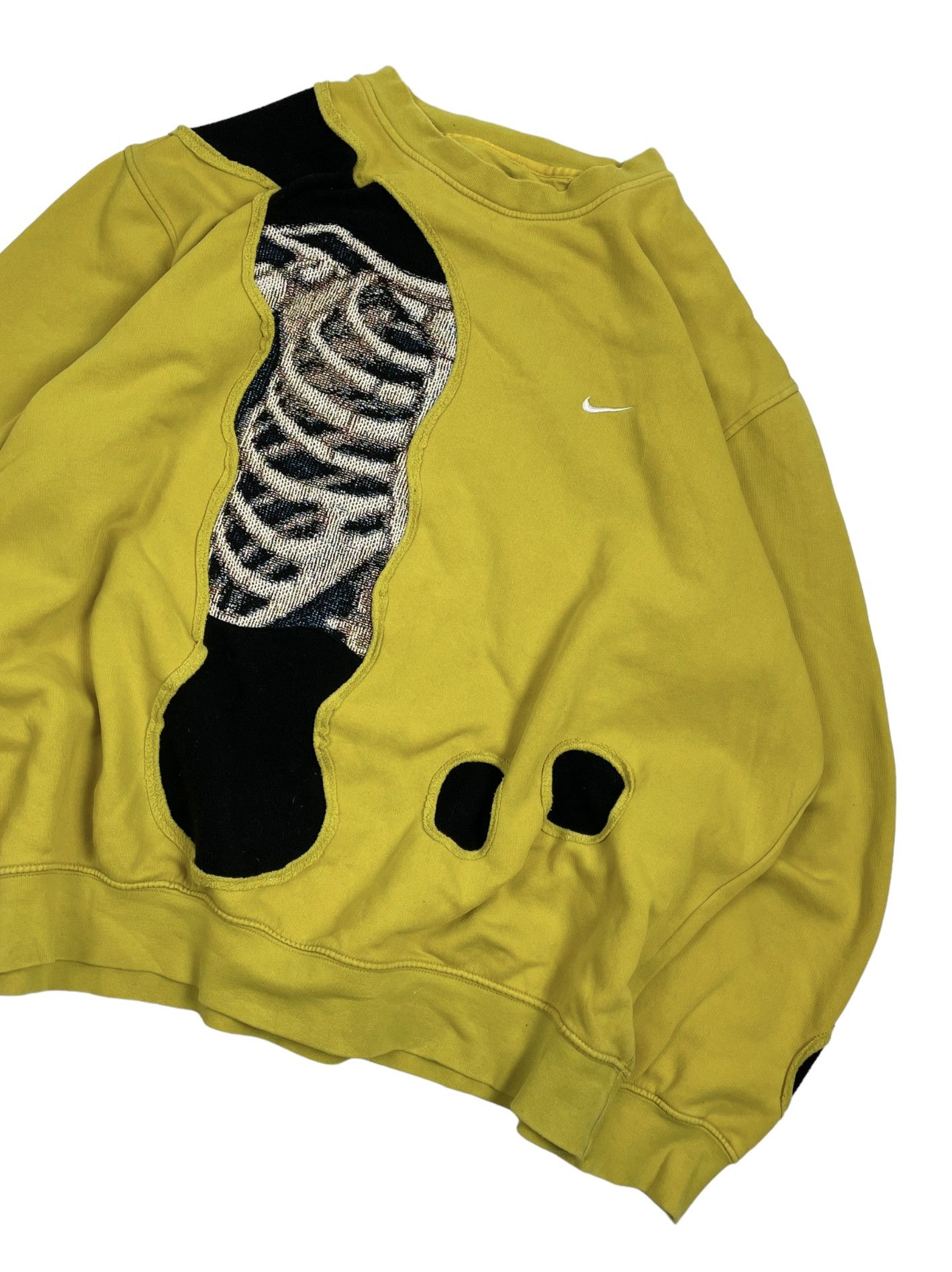 Vintage Nike Custom (Skeleton) Vintage Sweatshirt Size US XXL / EU 58 / 5 - 2 Thumbnail