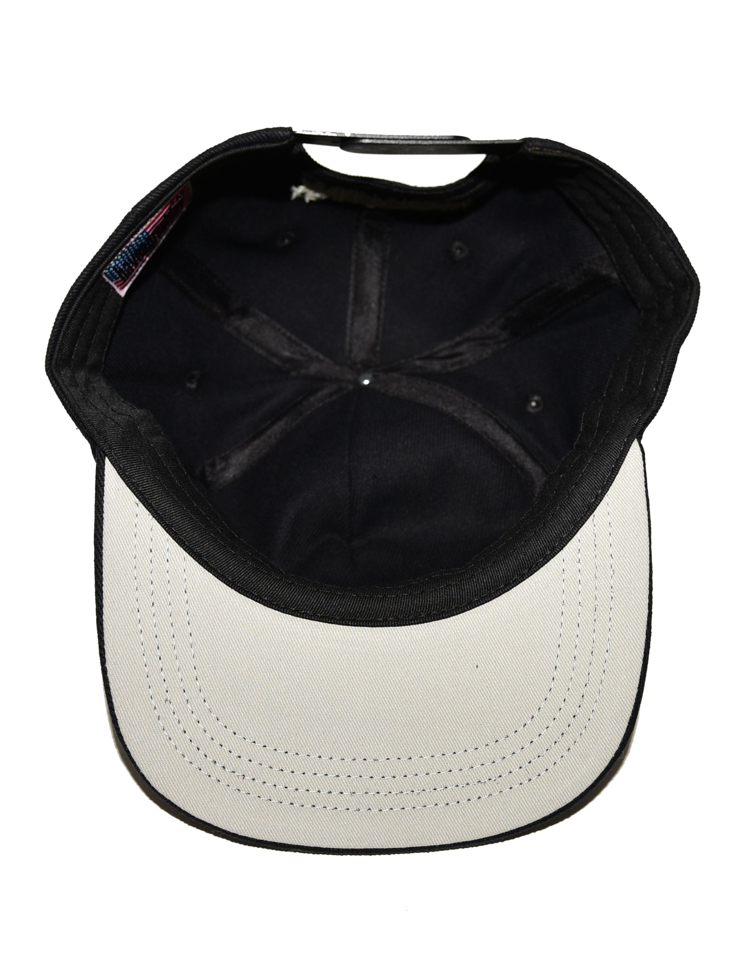 Asspizza HAVEAGREATDAY MAGAZINE Black Metal Yankees Hat Size ONE SIZE - 4 Thumbnail