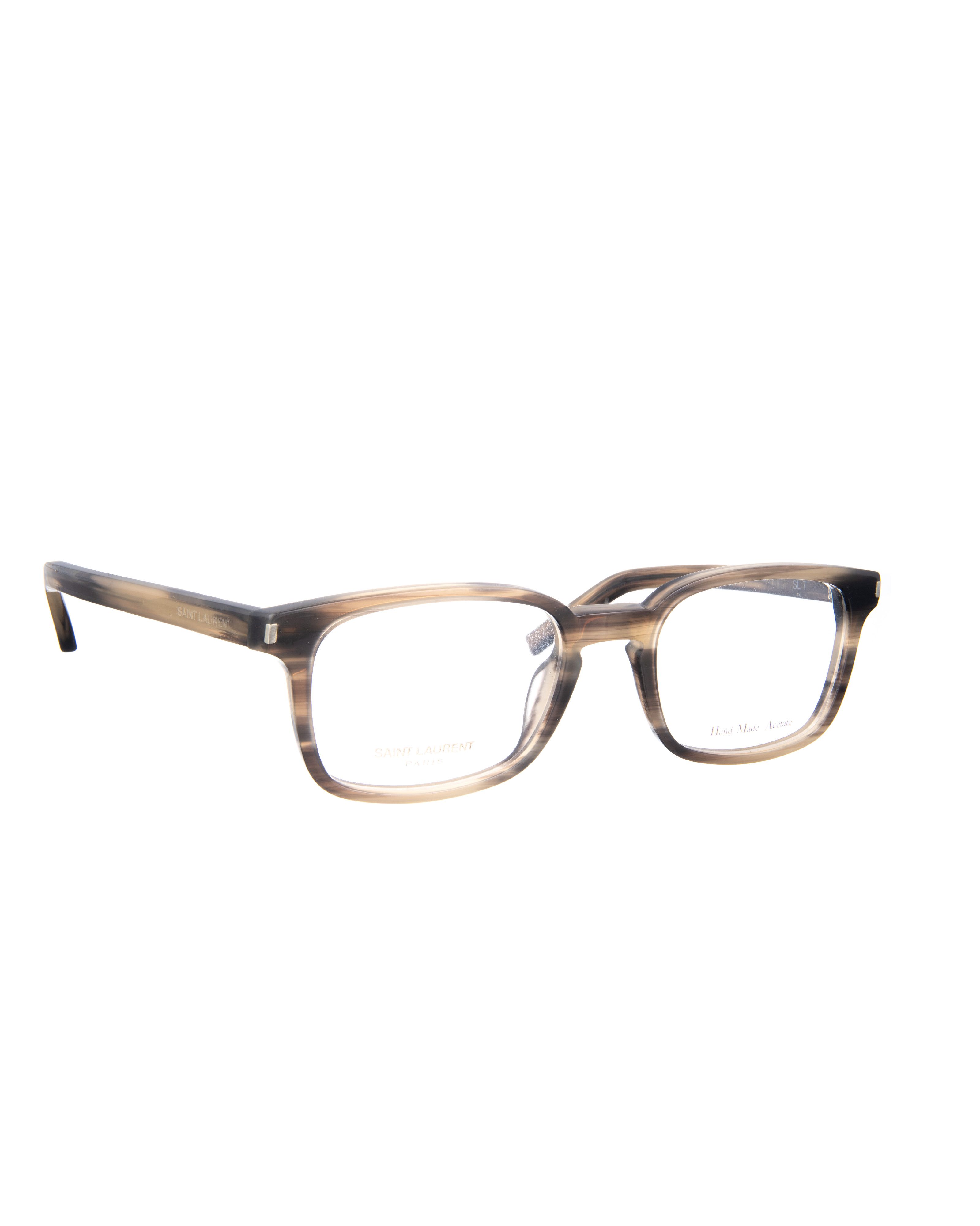 Saint Laurent Paris Saint Laurent 00s Grey and Black Plastic Glasses Size ONE SIZE - 1 Thumbnail