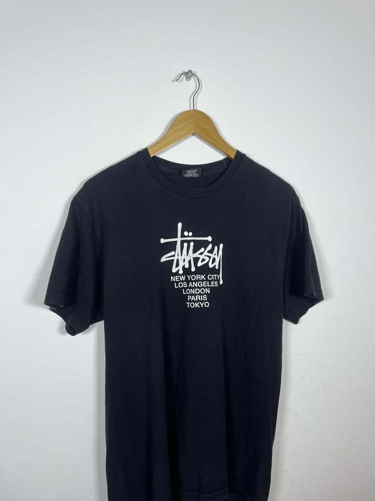 Stussy Stüssy T-Shirt Vintage Streetwear Y2K Size US M / EU 48-50 / 2 - 2 Thumbnail