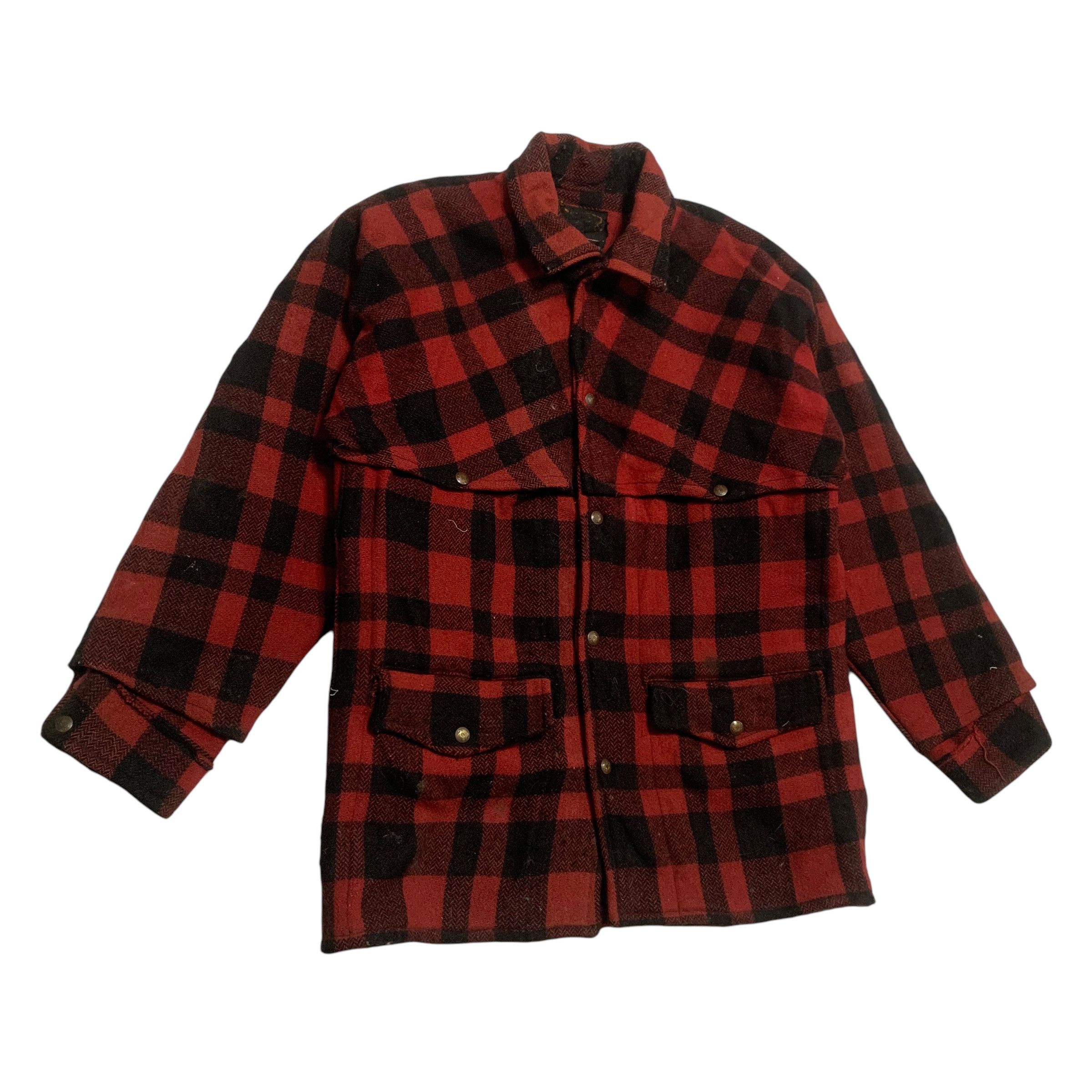 Other Vintage 60s Pioneer Brand Canada Mackinaw Wool Jacket Size US M / EU 48-50 / 2 - 2 Thumbnail