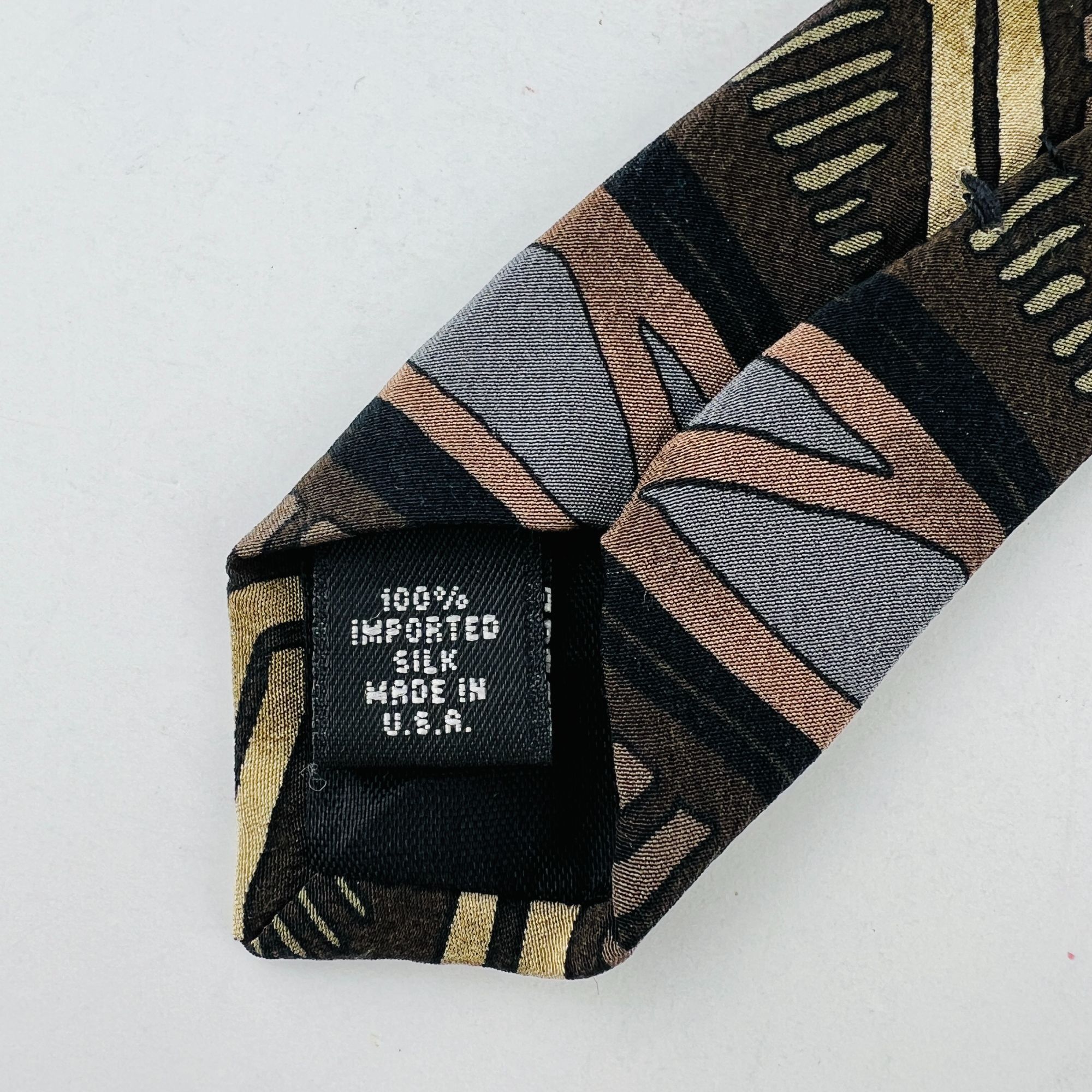 Grateful Dead Grateful Dead Necktie Tie At The Edge Fourth Set 100% Silk Size ONE SIZE - 6 Thumbnail