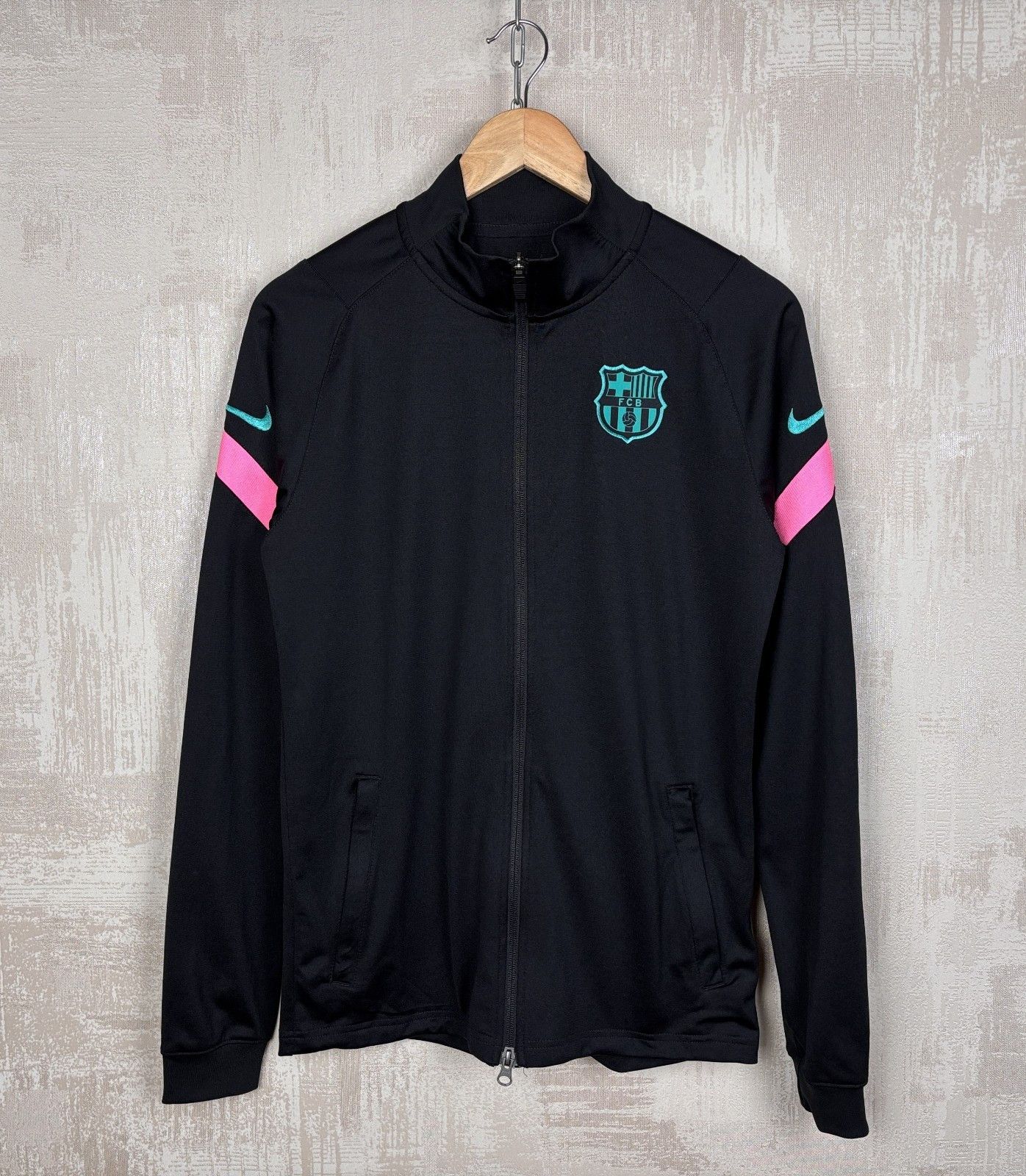 Nike Nike FC Barcelona Dri-Fit Training Soccer Track Jacket Size US S / EU 44-46 / 1 - 1 Thumbnail