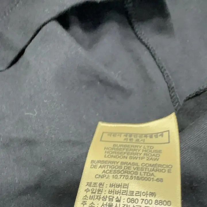 Burberry Burberry Burberry Black Short Sleeve T-Shirt with Logo-250 Size US XXL / EU 58 / 5 - 4 Thumbnail