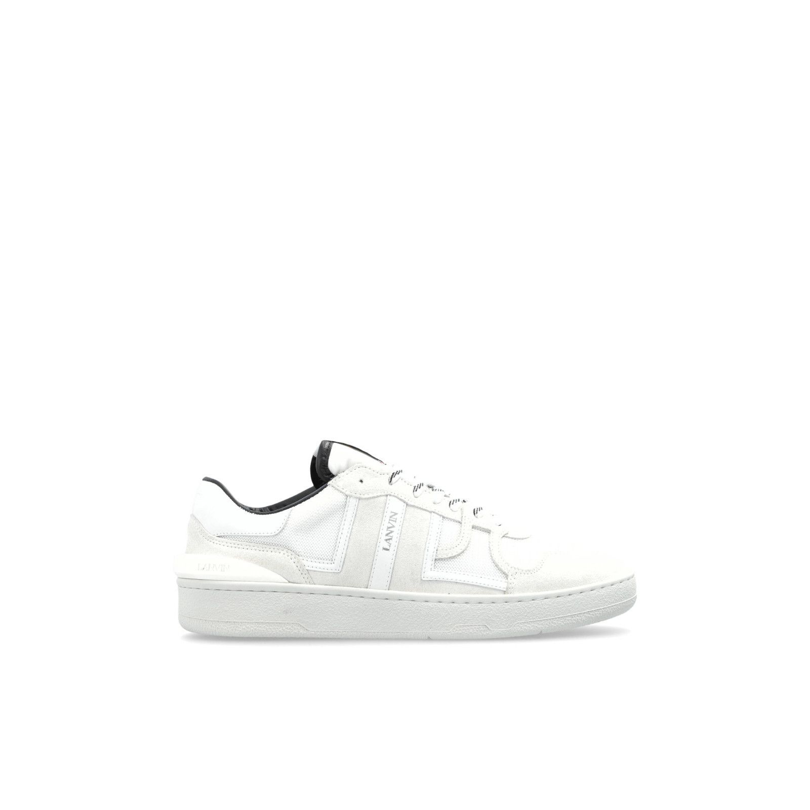 Lanvin LANVIN Clay White Leather Sneakers New & Authentic (Men's si Size US 10 / EU 43 - 1 Thumbnail
