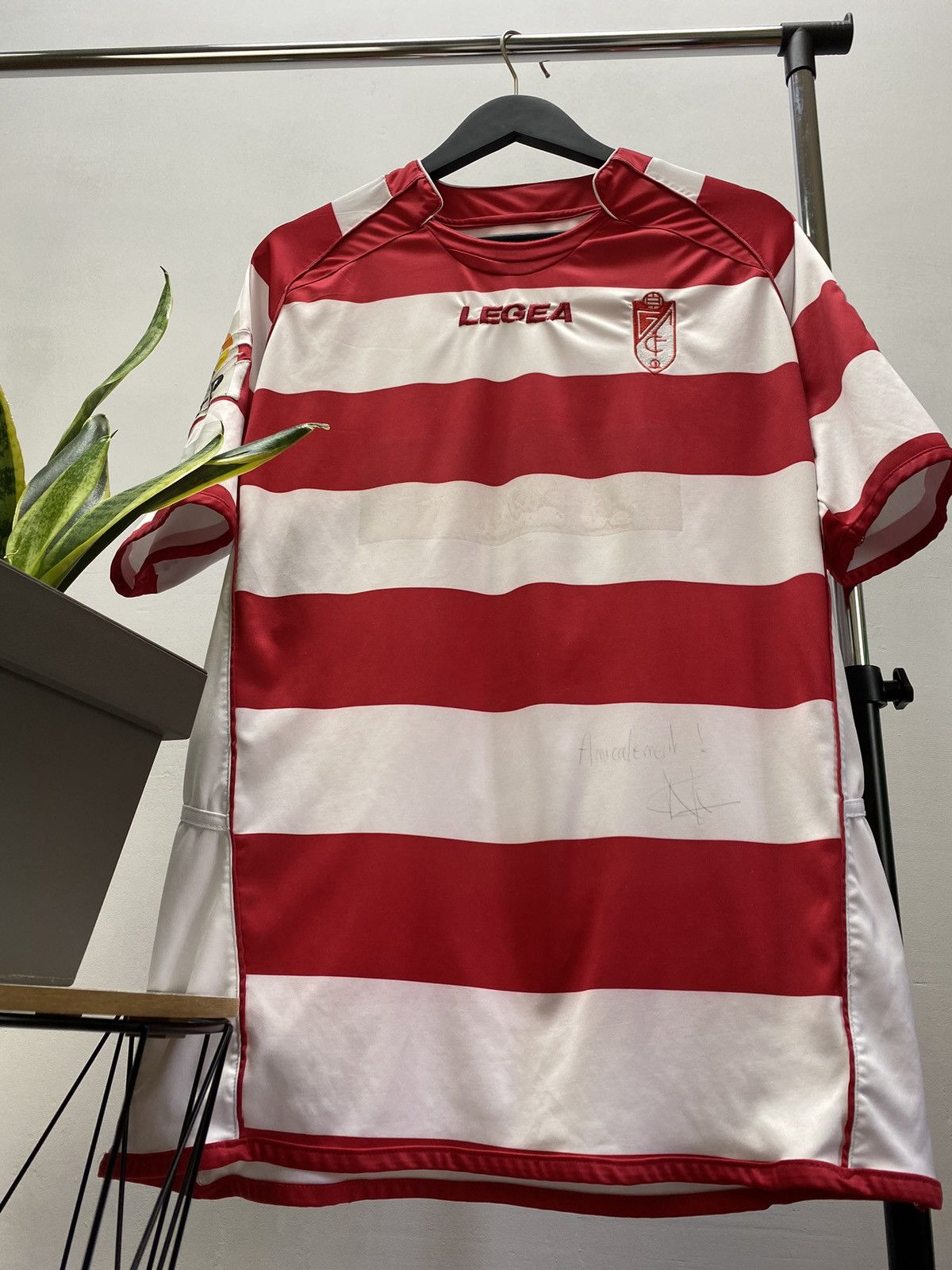 Vintage Legae Granada 2010 2011 #22 Grijo Soccer Jersey Football Size US M / EU 48-50 / 2 - 5 Thumbnail