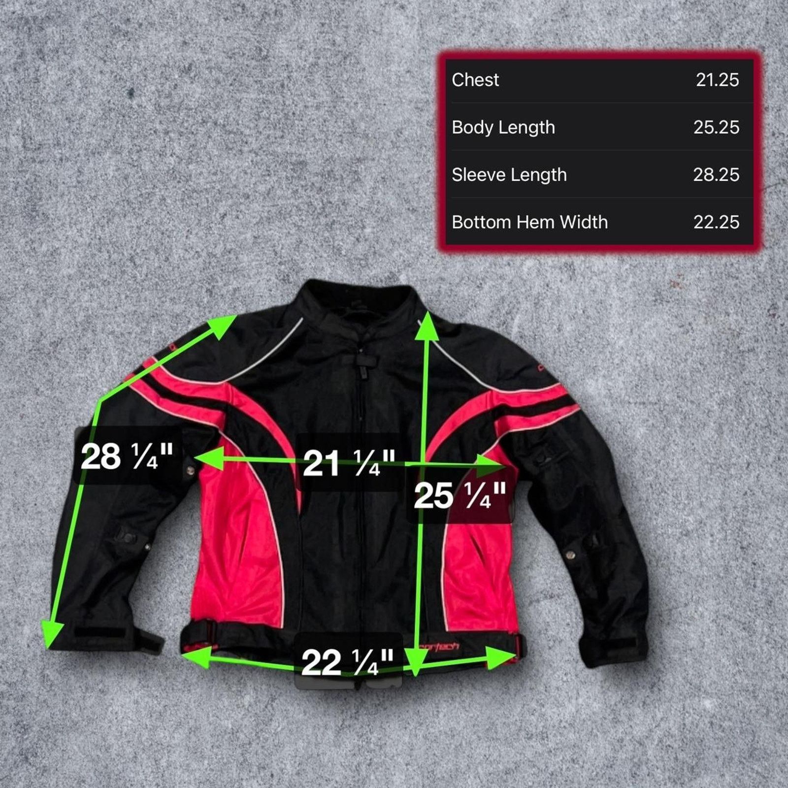 Alpinestars Cortech LRX Air 2.0 Full Zip Motorcycle Jacket Size XL / US 12-14 / IT 48-50 - 5 Thumbnail