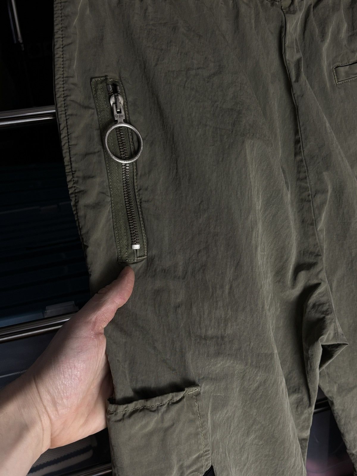Off-White Off White Rubber Logo Cargo Tech Pants Sweatpants Virgil Size US 32 / EU 48 - 5 Thumbnail