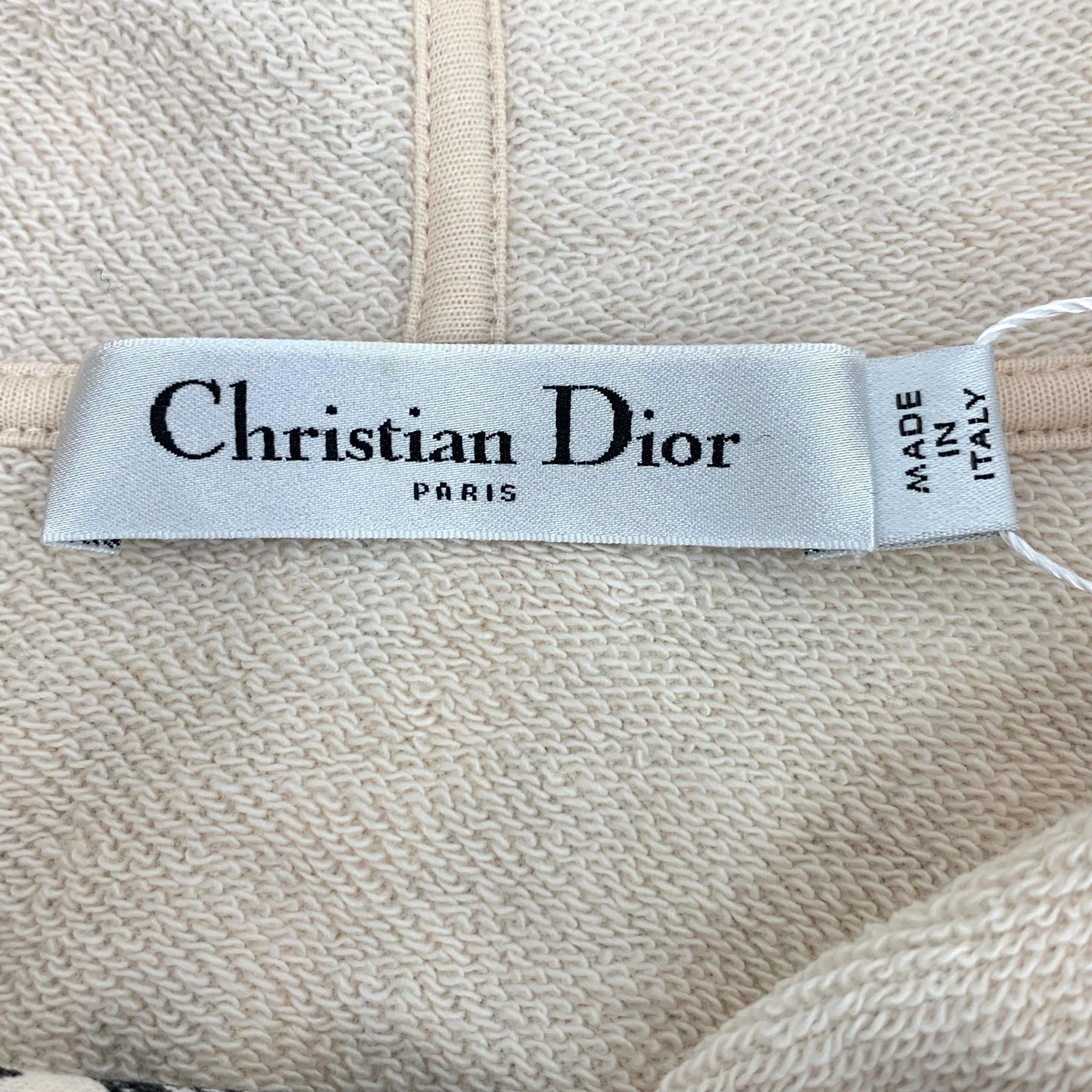 Dior Christian Dior Beige Architectural Print Cotton Short-Sleeve Size M / US 6-8 / IT 42-44 - 2 Thumbnail