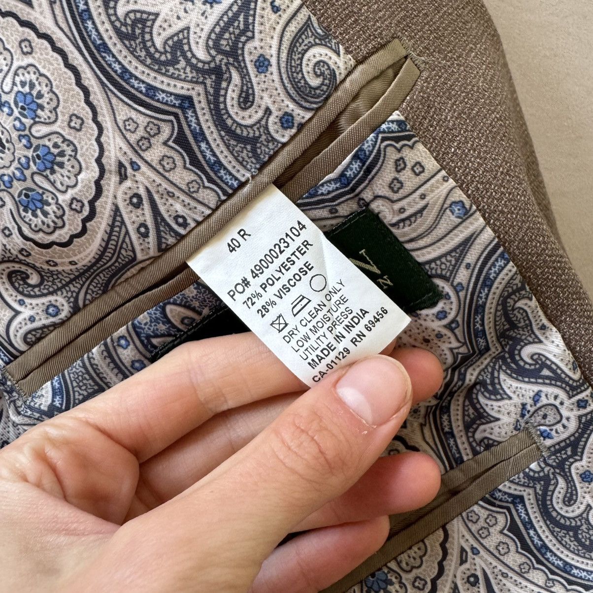 Ralph Lauren Ralph Lauren Sports Coat Blazer Size 40R - 6 Thumbnail