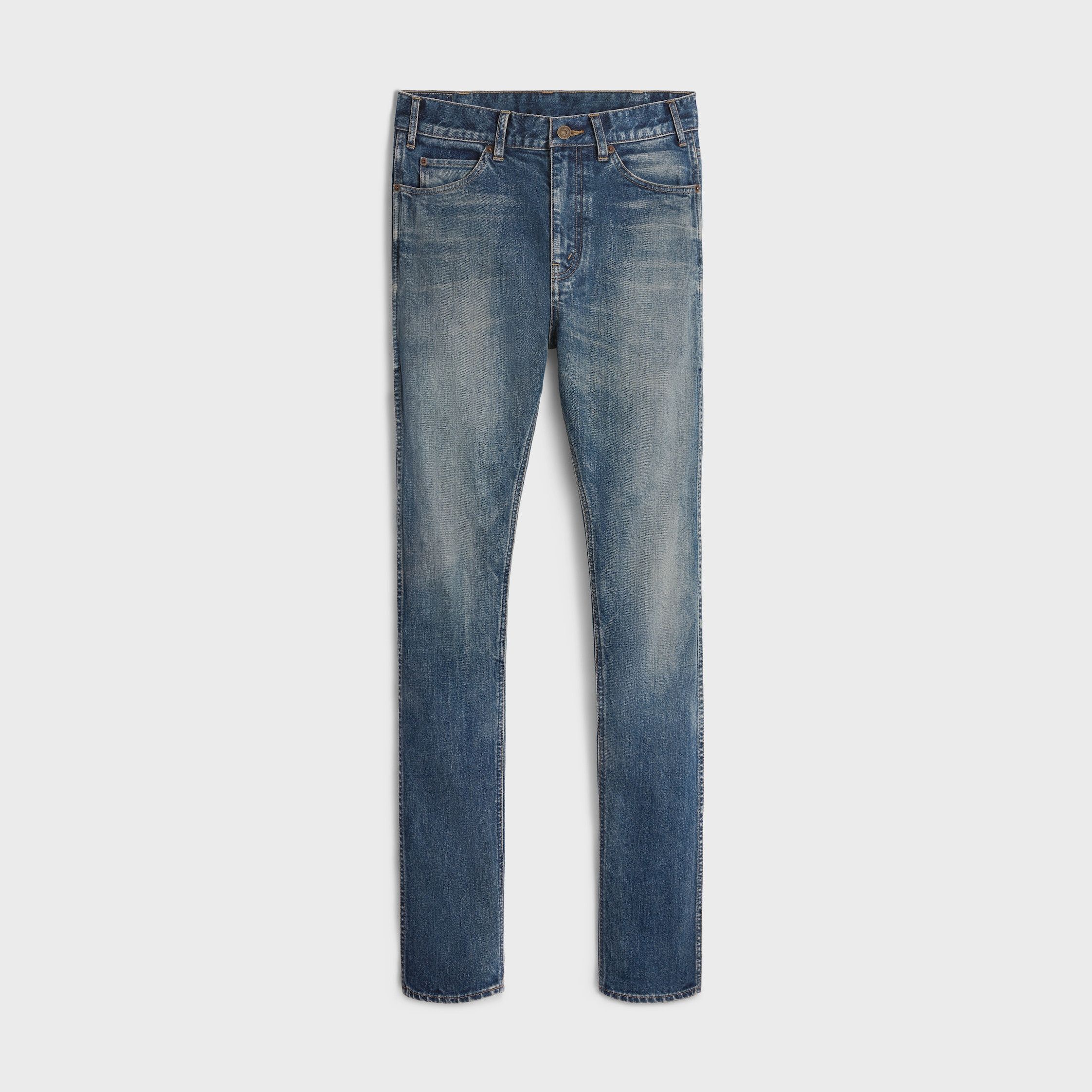 Celine SKINNY JEANS IN TRAIL WASH DENIM trail wash Size US 33 - 1 Thumbnail