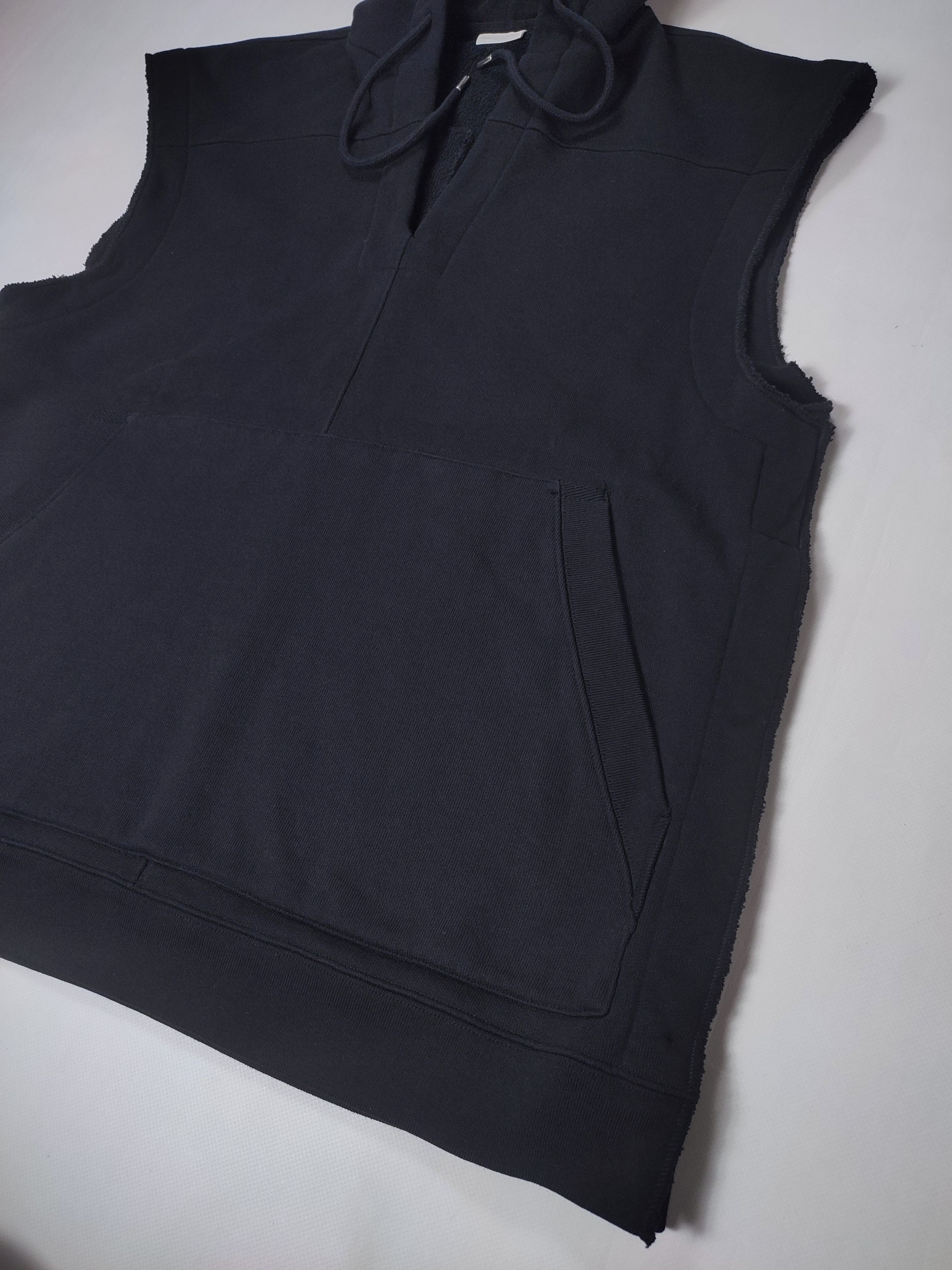 Dries Van Noten Oversized sleeveless hoodie Rick Owens Vetements Vuja De Size US M / EU 48-50 / 2 - 10 Thumbnail