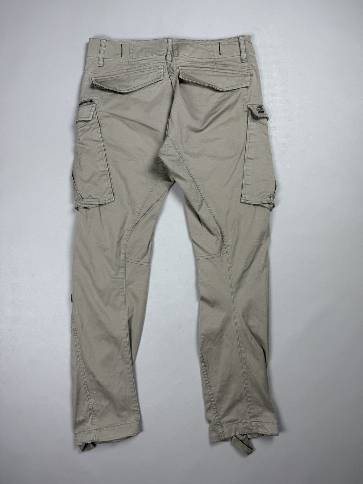 Designer G Star Raw Rovic Zip 3D Tapered Cargo Pants Trousers Size US 29 - 20 Thumbnail