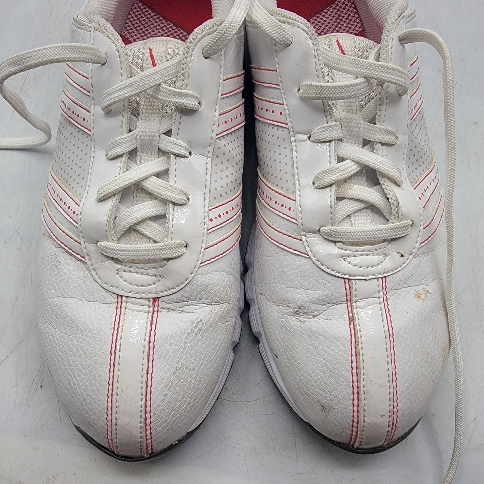 Nike Nike Delight Womens 9.5 White Red Golf Shoes Summer Sports O Size US 9.5 / IT 39.5 - 10 Thumbnail
