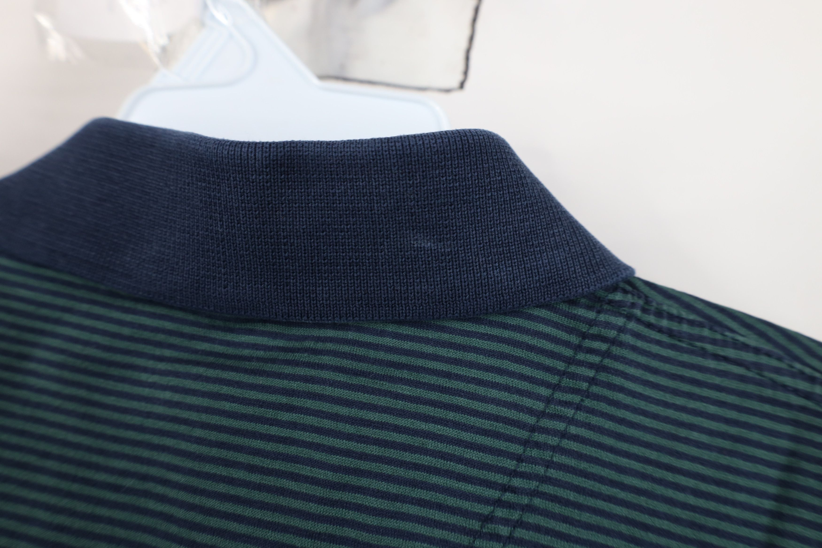 Vintage Vintage 90s Streetwear Soft Cotton Striped Golf Polo Shirt Size US M / EU 48-50 / 2 - 10 Thumbnail