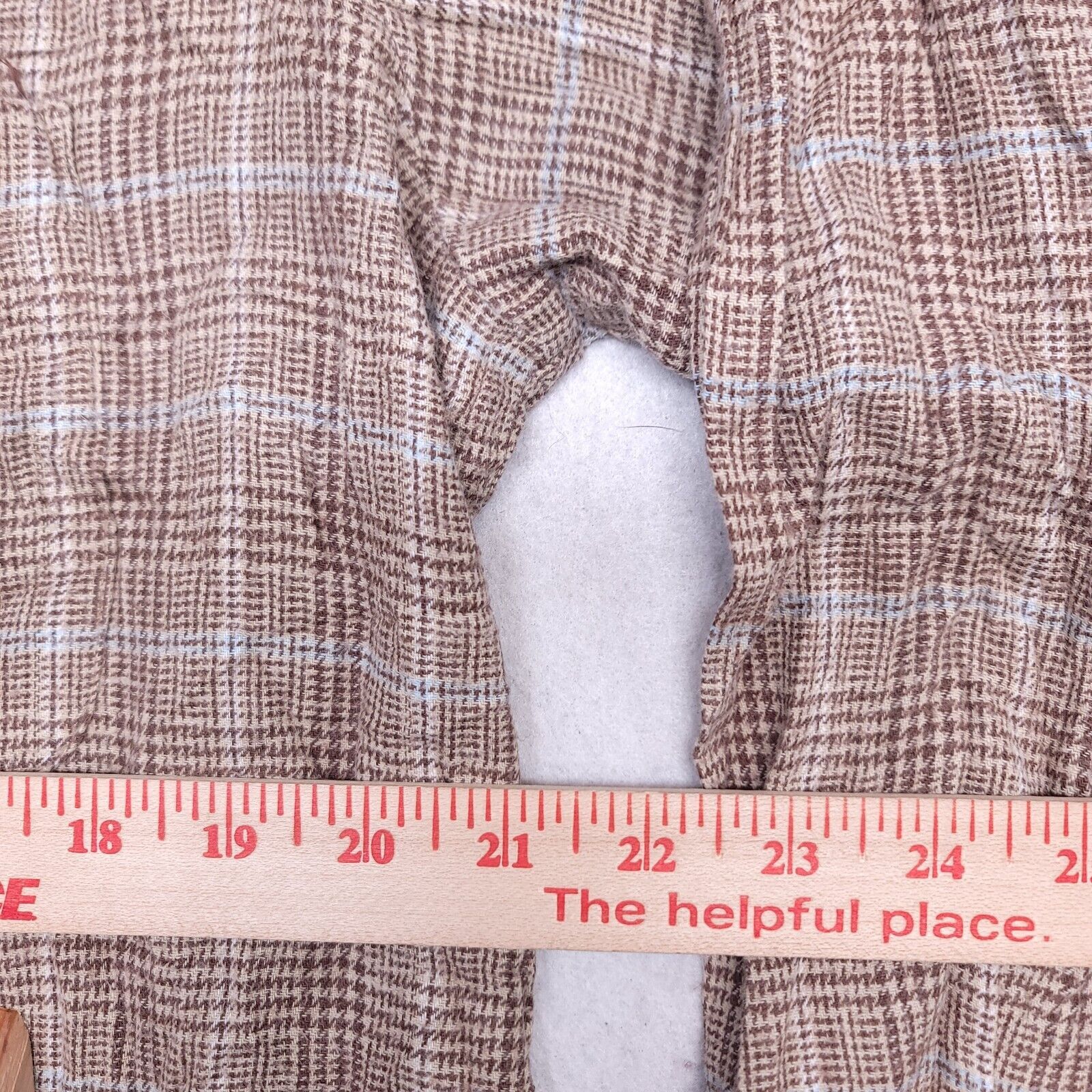 John Ashford John Ashford Tartan Flannel Shirt Mens Size Large L Brown Size US L / EU 52-54 / 3 - 8 Thumbnail