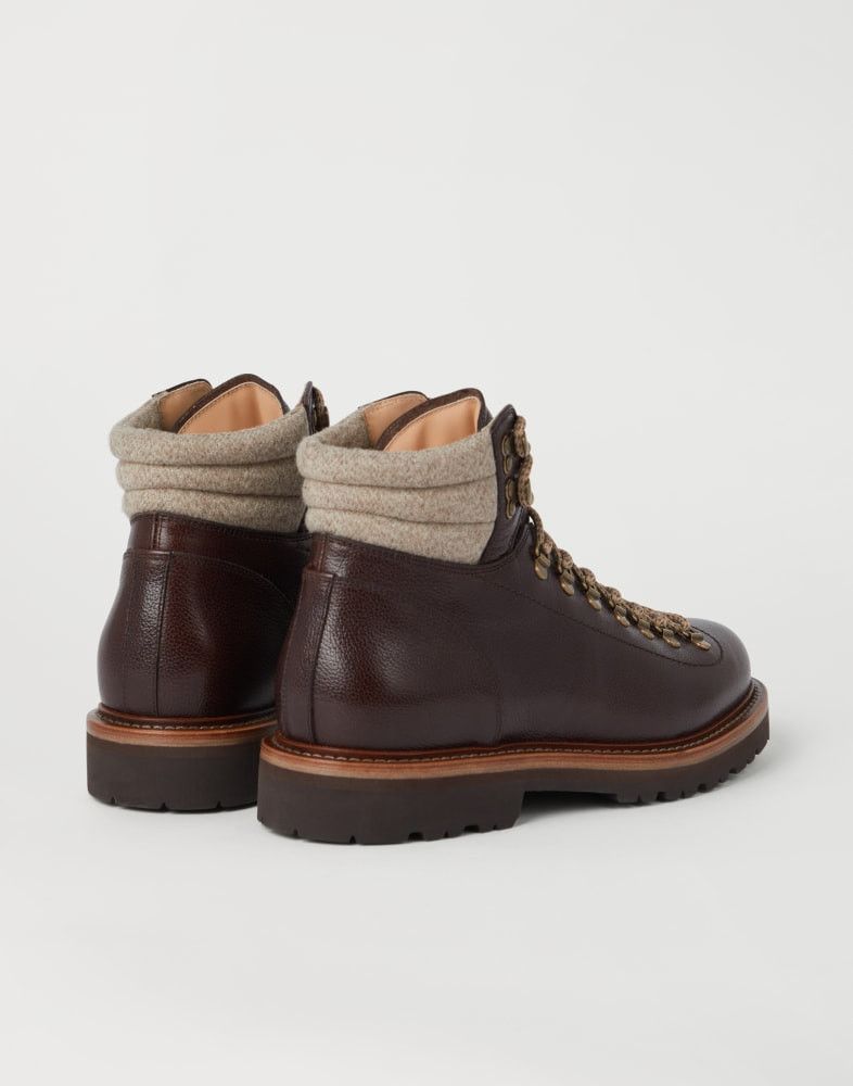 Brunello Cucinelli o1w1db10825 Pair Of Ankle Boots in Brown Size US 9 / EU 42 - 3 Thumbnail