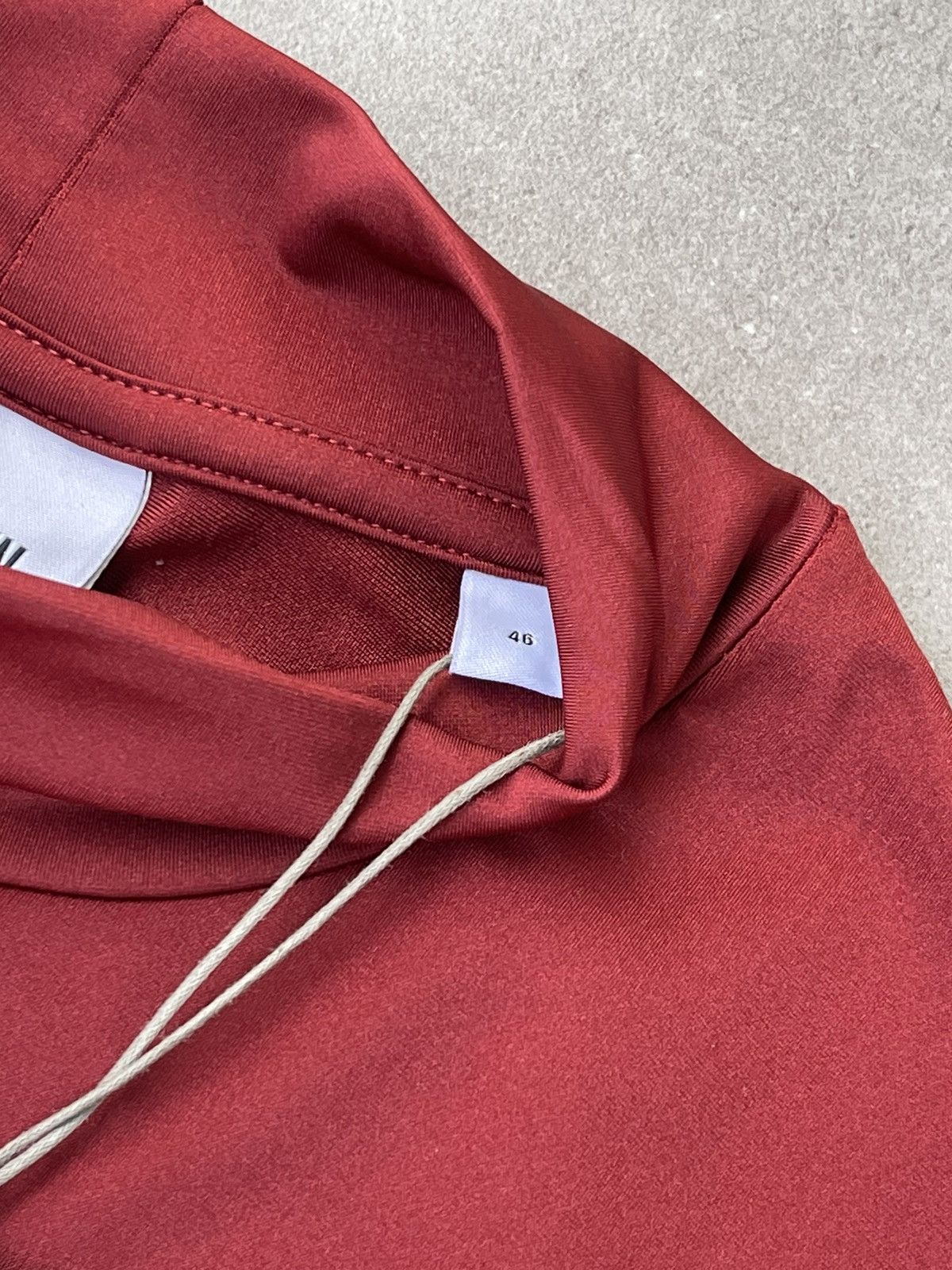 Han Kjobenhavn !DS! SS23 Han Kjobenhavn Logo Stretch Jersey Red Turtleneck Size US S / EU 44-46 / 1 - 22 Thumbnail