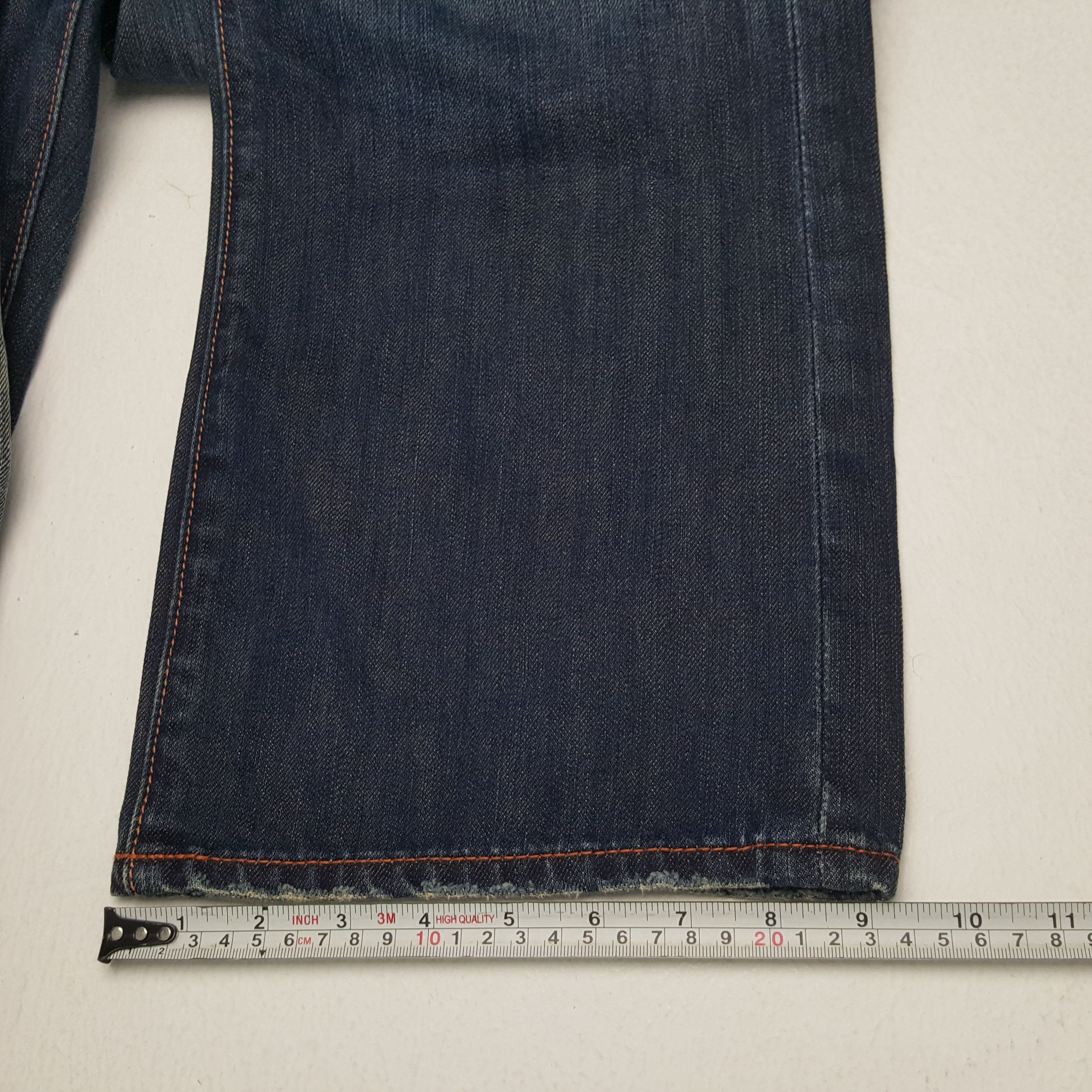 Christian Audigier × Ed Hardy × Vintage ED HARDY Rock Punk Streetwear Style Tiger Design Jeans Size US 31 - 10 Thumbnail