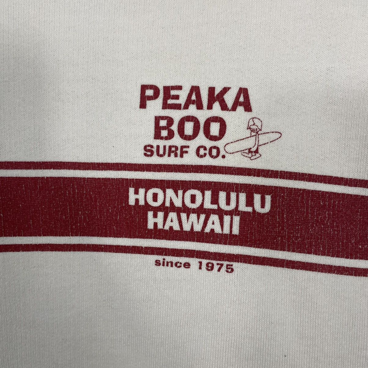 Other Vintage 90s Peakaboo Honolulu Hawaii Surfboard Sweatshirt Size US L / EU 52-54 / 3 - 11 Thumbnail