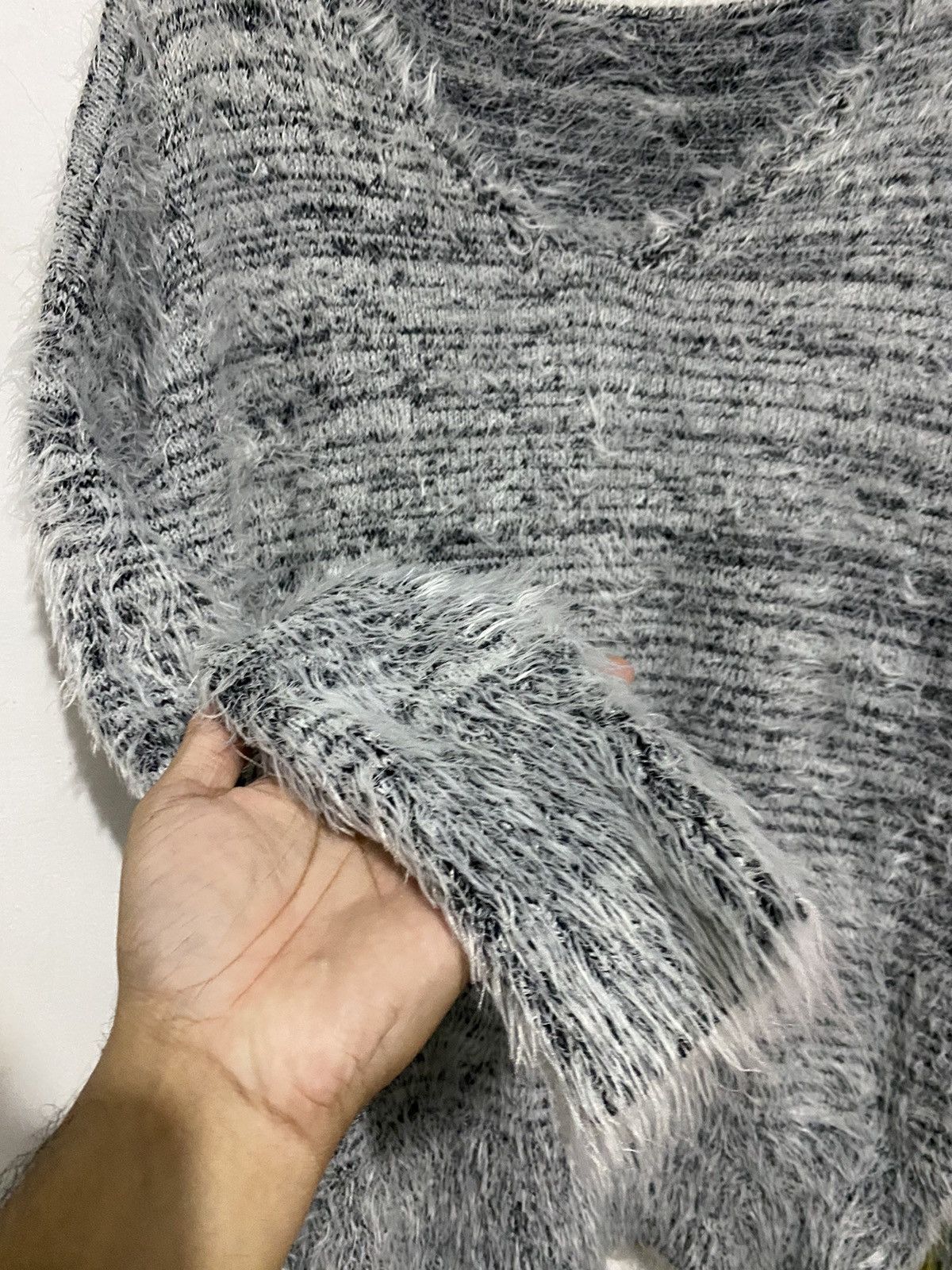 Hysteric Glamour × If Six Was Nine × Japanese Brand Japanese Fluzzy Mohair Knitted Ifsixwasnine Lgb Styled Size US L / EU 52-54 / 3 - 5 Thumbnail