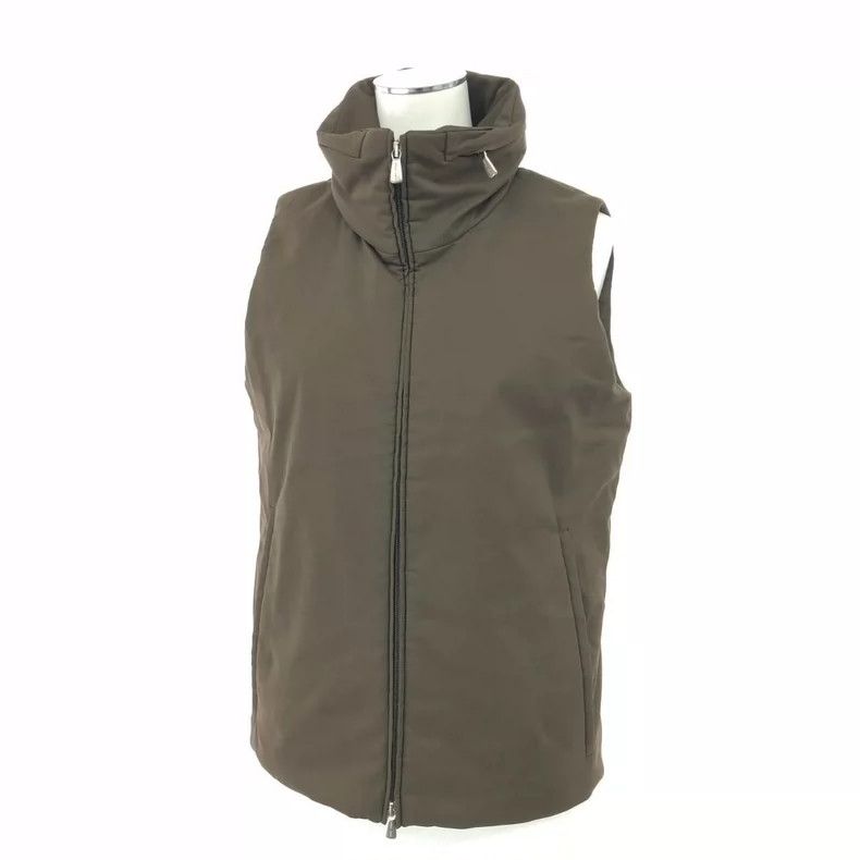 Loro Piana LORO PIANA Unlined Hooded Vest with Filling-Wool Inner and Size US XS / EU 42 / 0 - 2 Thumbnail