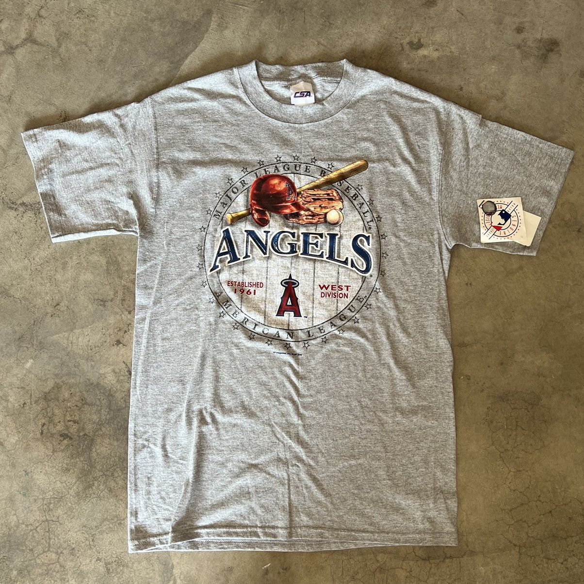 CSA × MLB × Vintage Vintage MLB Anaheim Angels CSA Baseball T-Shirt Size US M / EU 48-50 / 2 - 1 Thumbnail