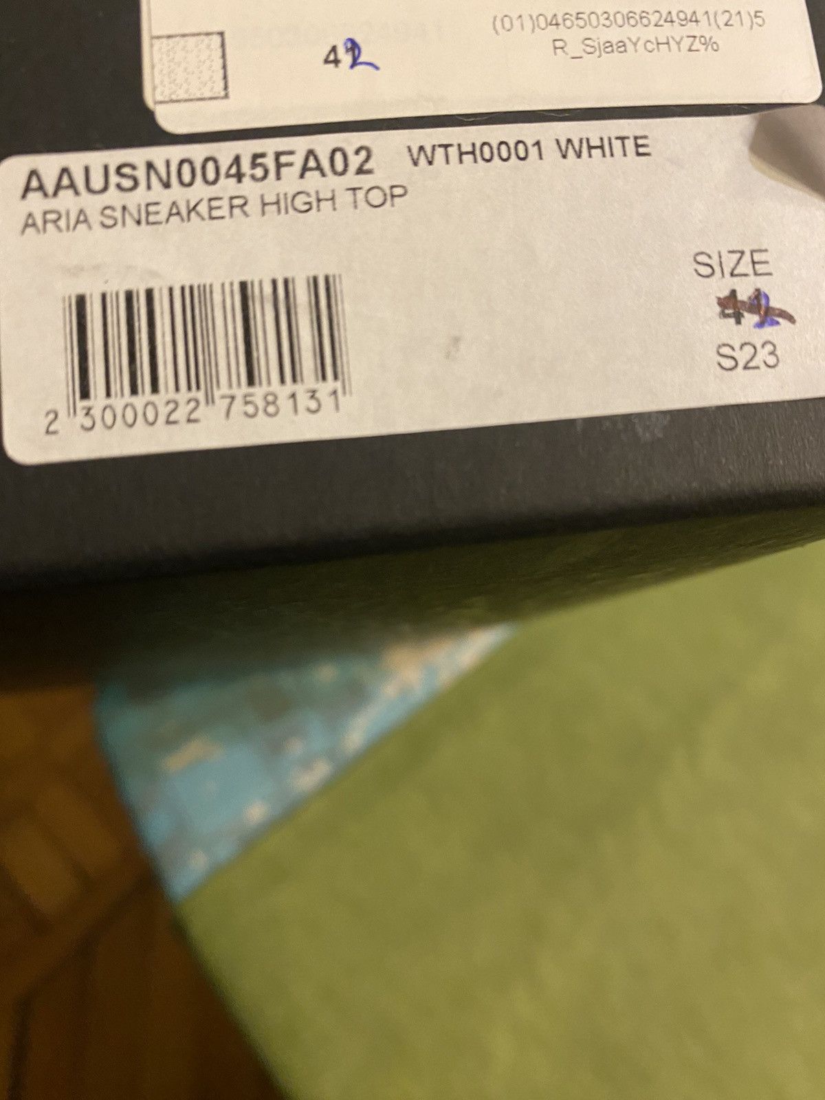 1017 ALYX 9SM Aria white high sneakers Size US 9 / EU 42 - 7 Thumbnail