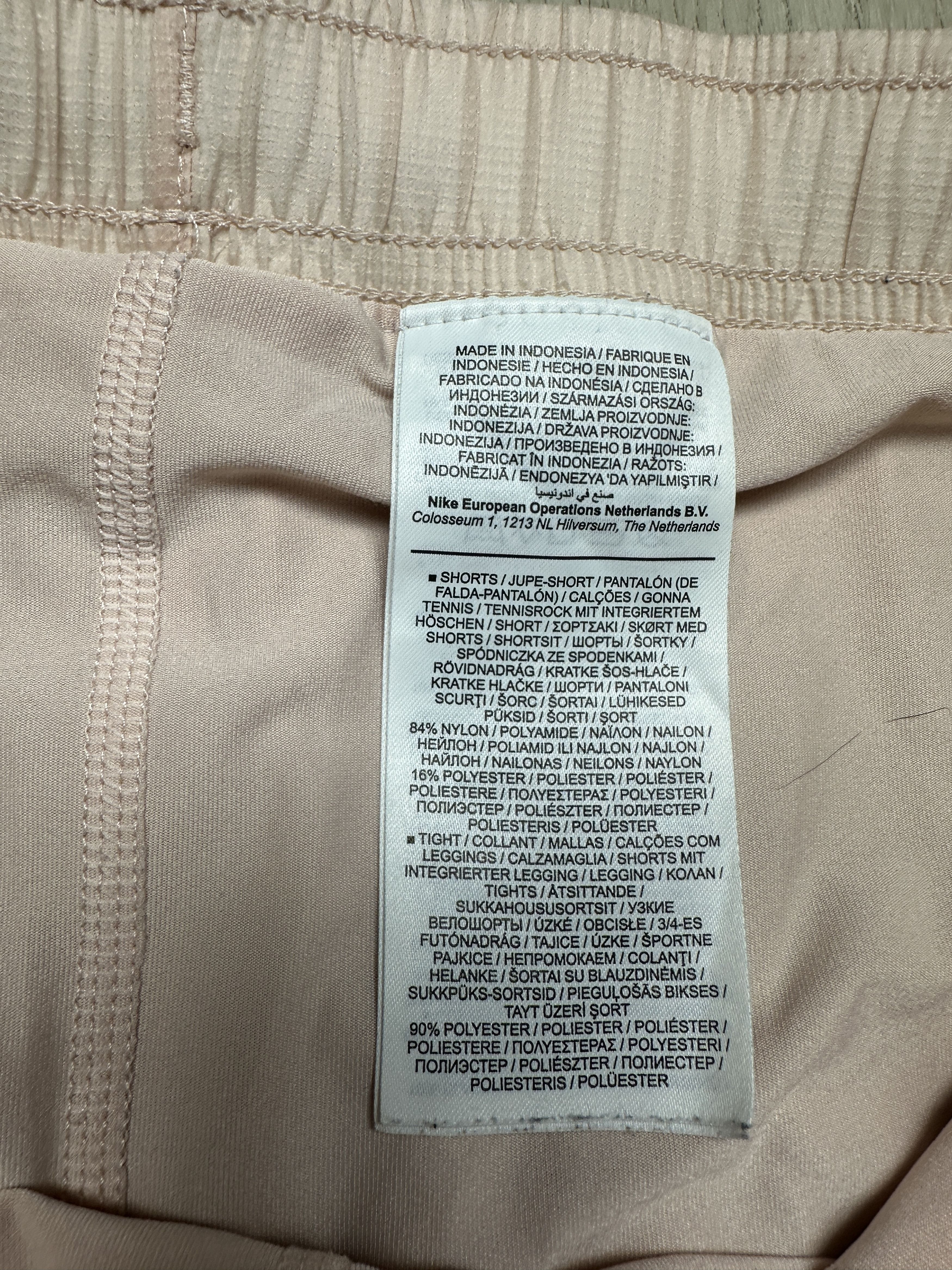 Nike Nike Dri Fit Running Womens Nylon Shorts Size 32" / US 10 / IT 46 - 7 Thumbnail