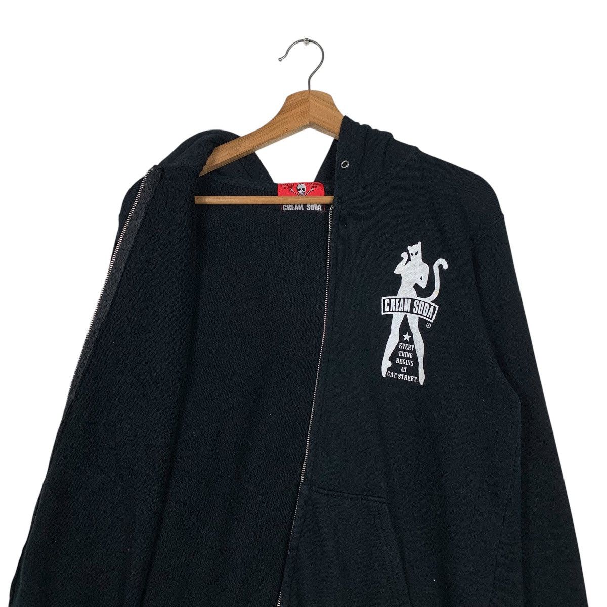 Japanese Brand Japanese Brand Cream Soda Devil Zipper Hoodie Size US M / EU 48-50 / 2 - 11 Thumbnail