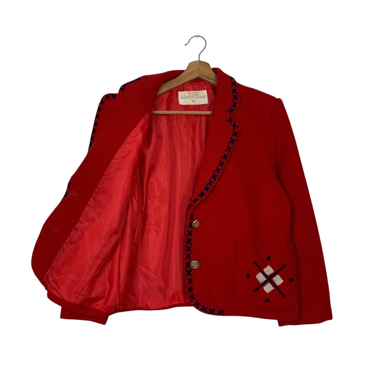 Japanese Brand Ailema Laurel Women Jacket Size M / US 6-8 / IT 42-44 - 9 Thumbnail