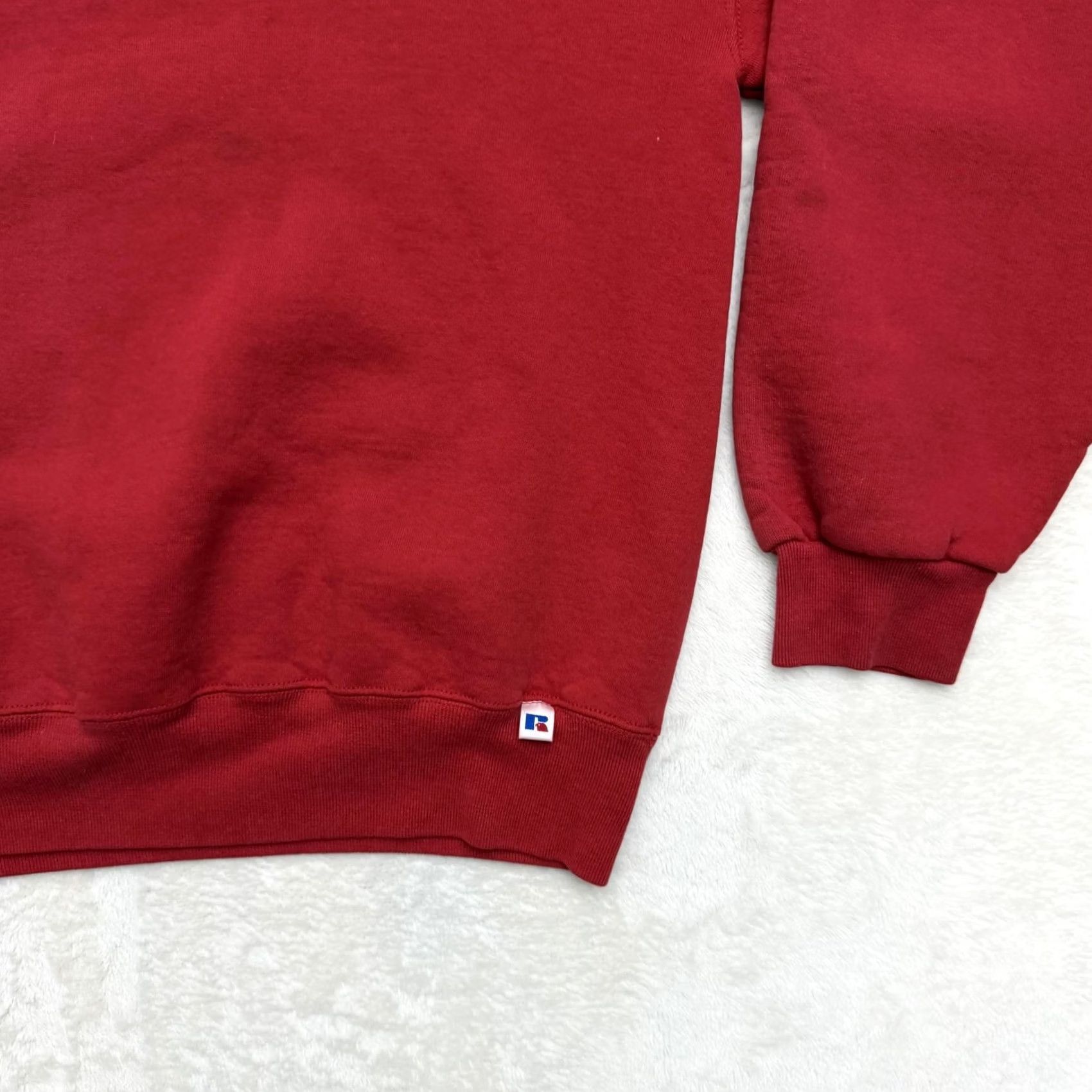 Russell Athletic Russell Athletic Sweatshirt Mens XL Red Fleece Pullover Solid Logo Size US XL / EU 56 / 4 - 4 Thumbnail