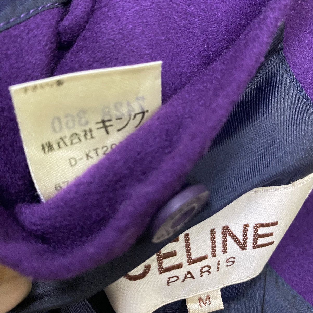 Celine Vintage Celine Paris Wool Button Luxury Jacket 1980s Size US M / EU 48-50 / 2 - 18 Thumbnail