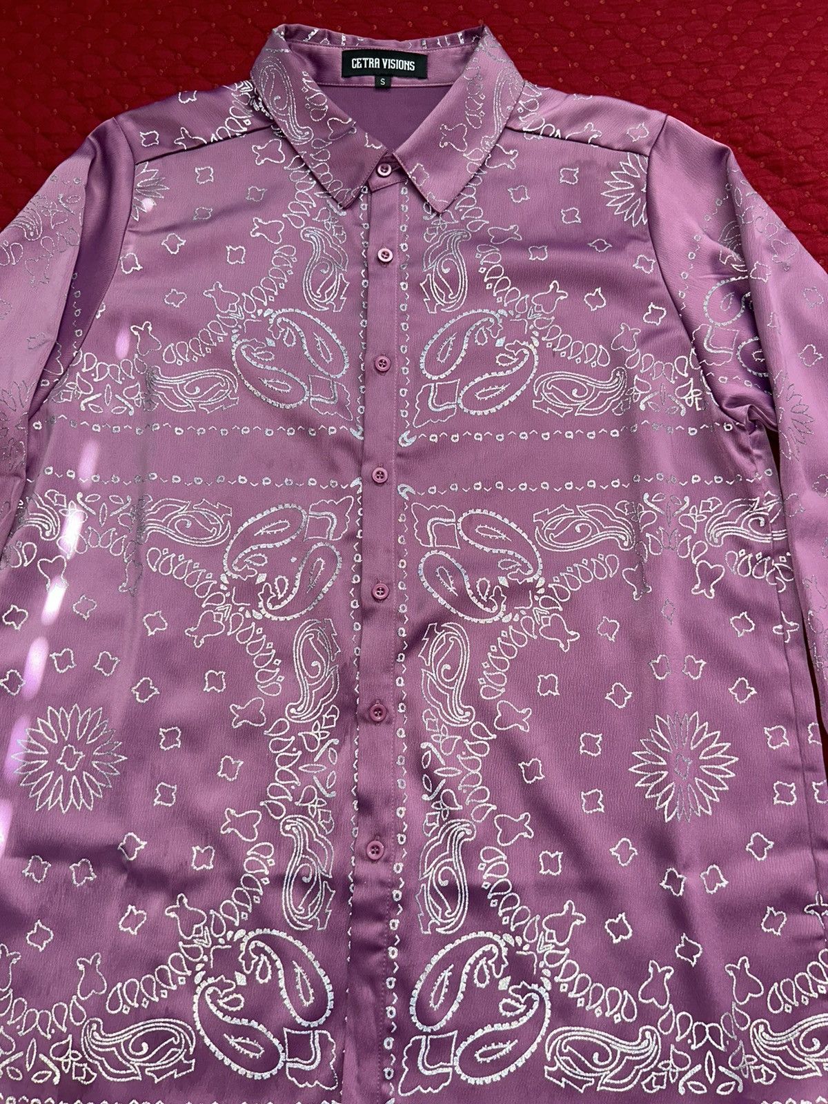 Marino Morwood Bandana 3M Button-Up Shirt Size US S / EU 44-46 / 1 - 2 Thumbnail