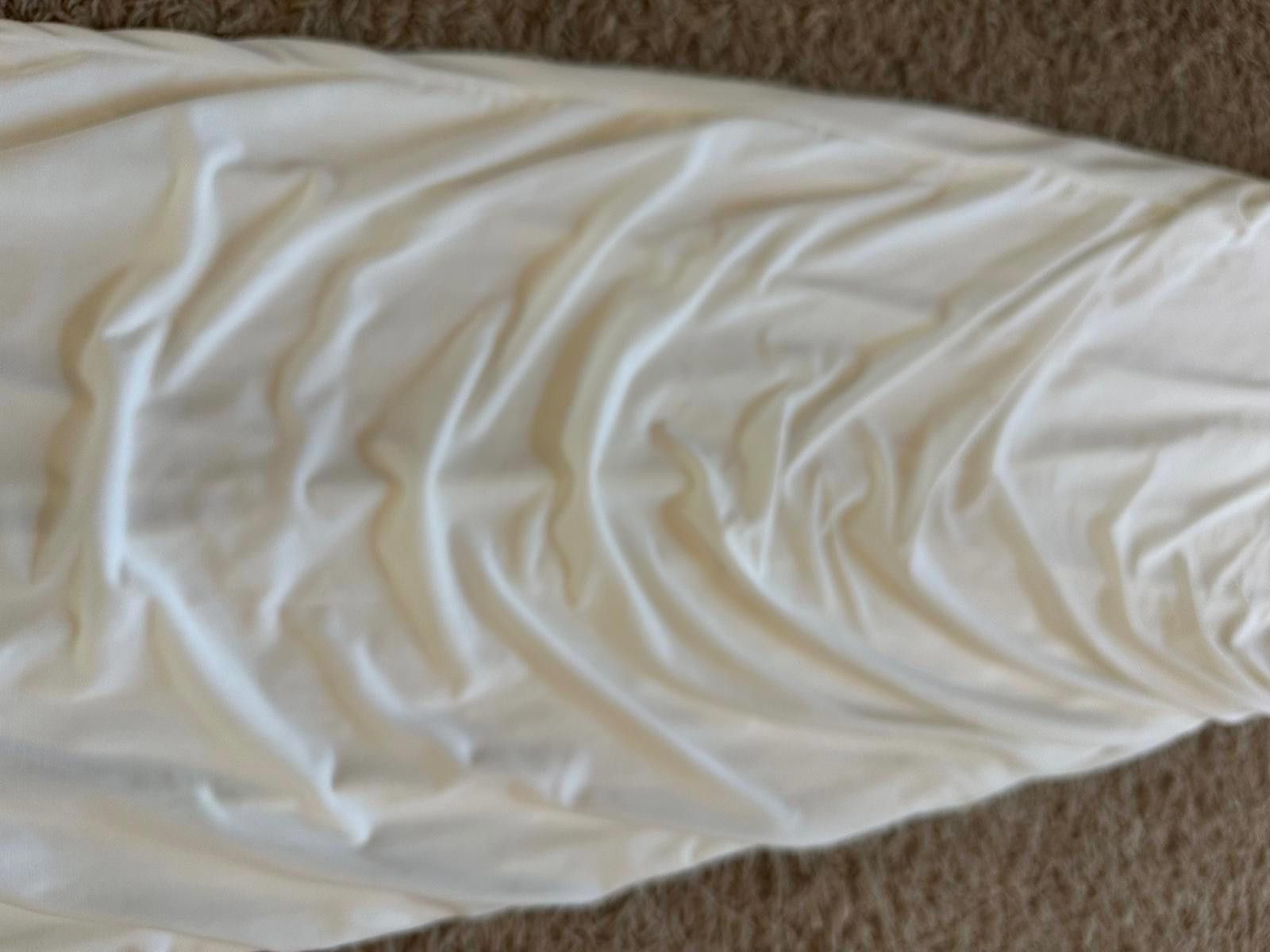 Designer CLUB L London Elegant White Midi Dress Size M / US 6-8 / IT 42-44 - 4 Thumbnail