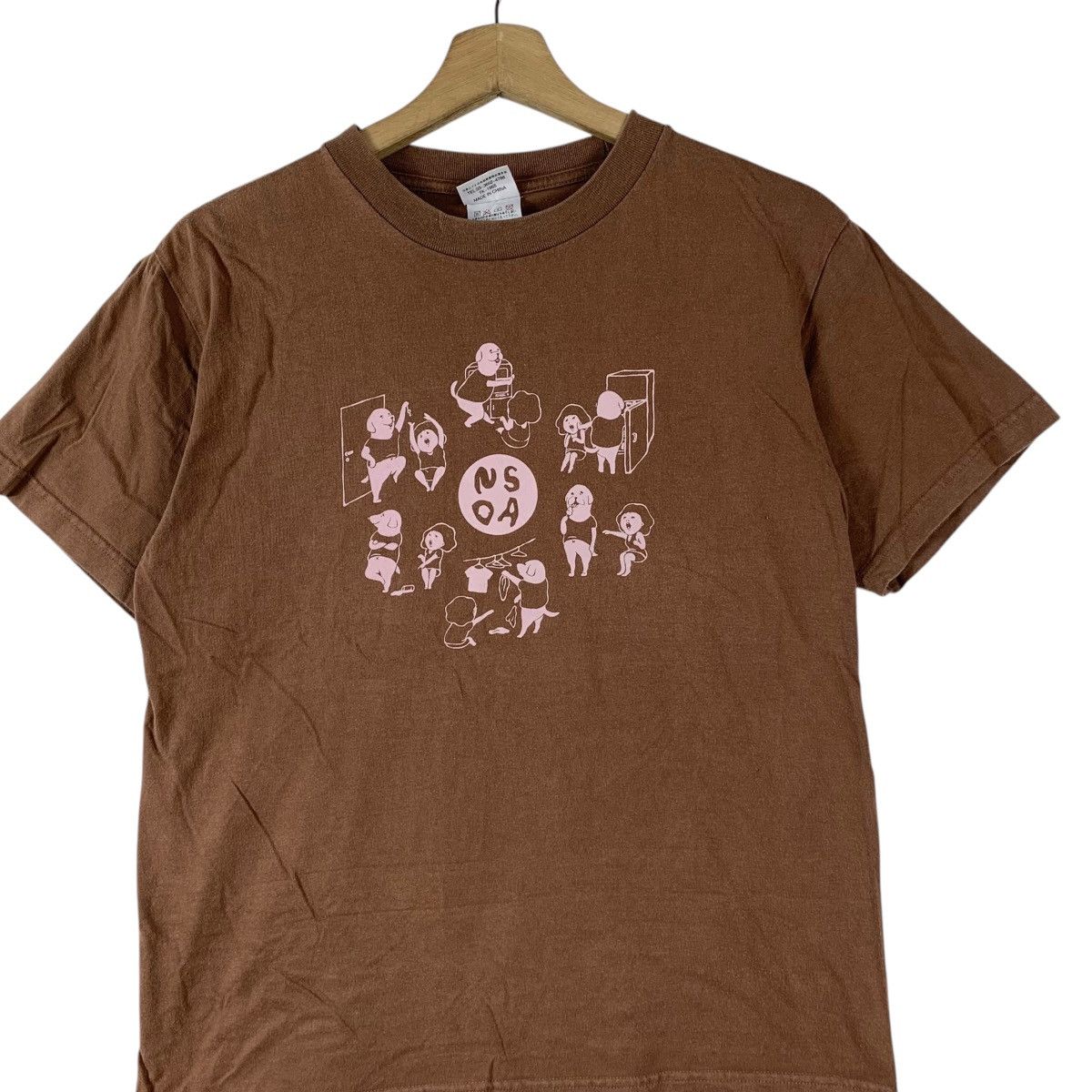 Vintage NATIONAL SERVICE DOG ASSOCIATION Japan Tee Shirt Top NSDA Size S / US 4 / IT 40 - 3 Thumbnail