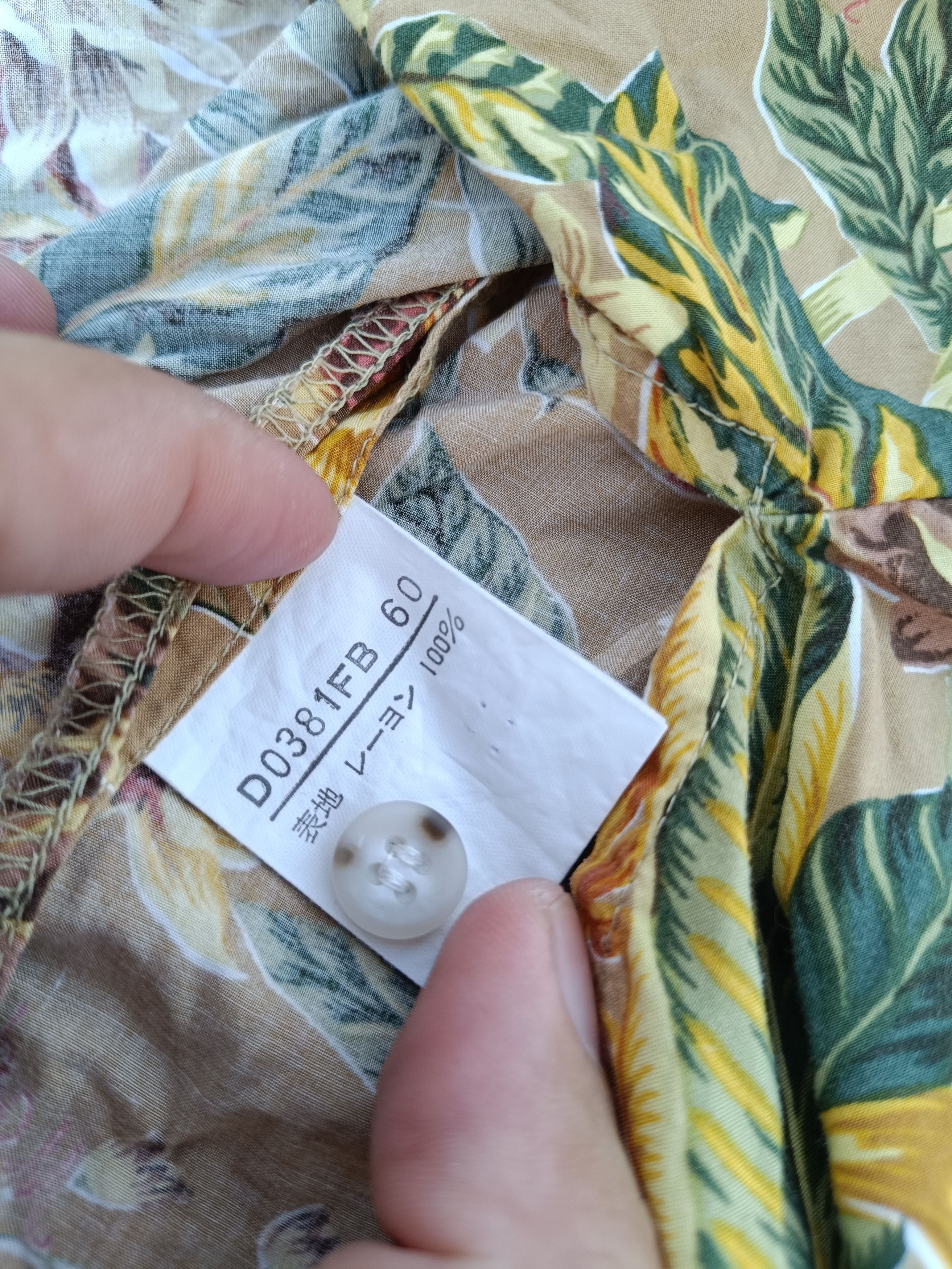 Mademoiselle Non Non Mademoiselle NON NON single pocket hawaii shirt Size US S / EU 44-46 / 1 - 8 Thumbnail