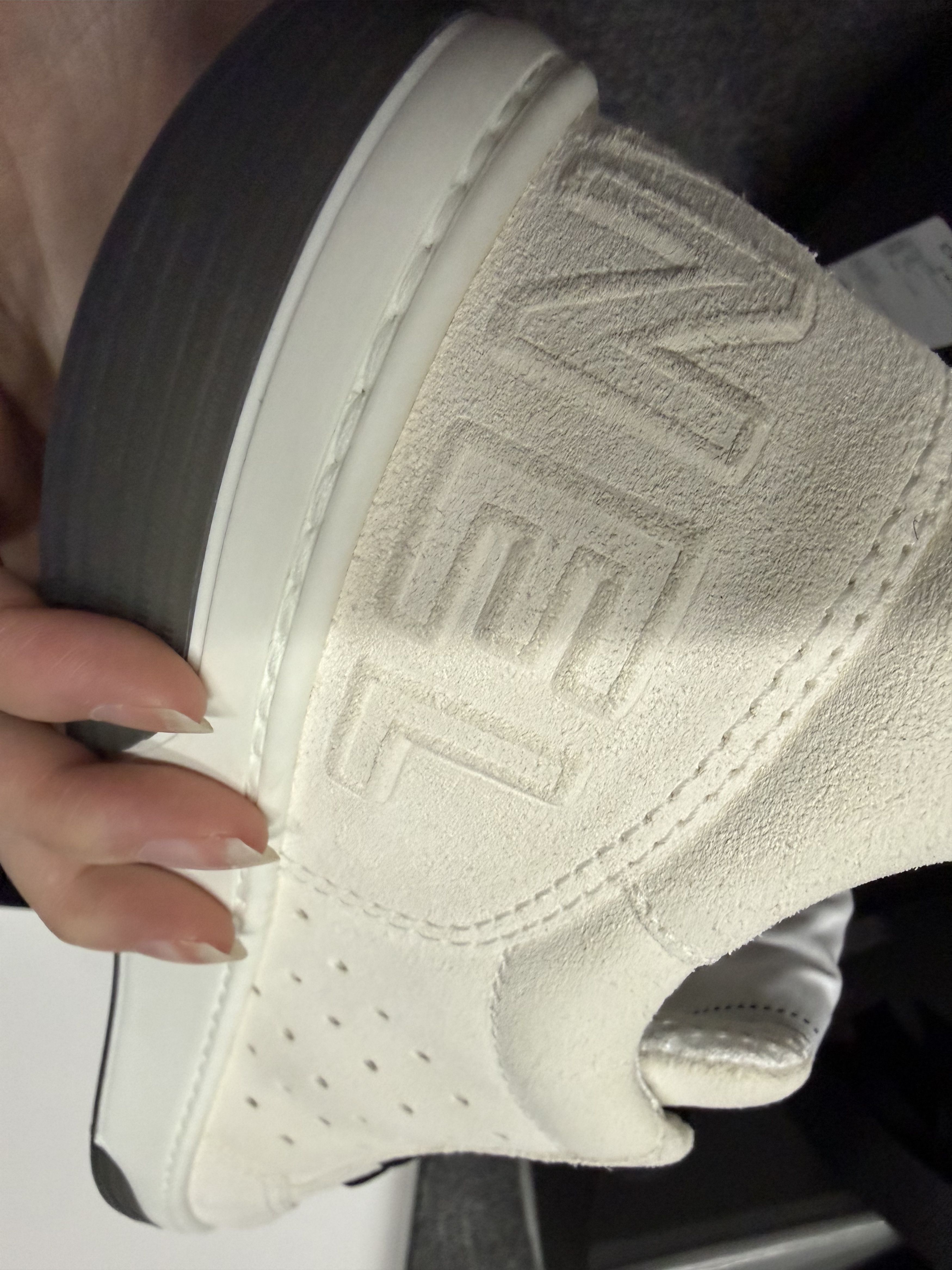 Chanel Chanel 22A White & Black Suede Sneakers Size US 10 / EU 43 - 11 Thumbnail