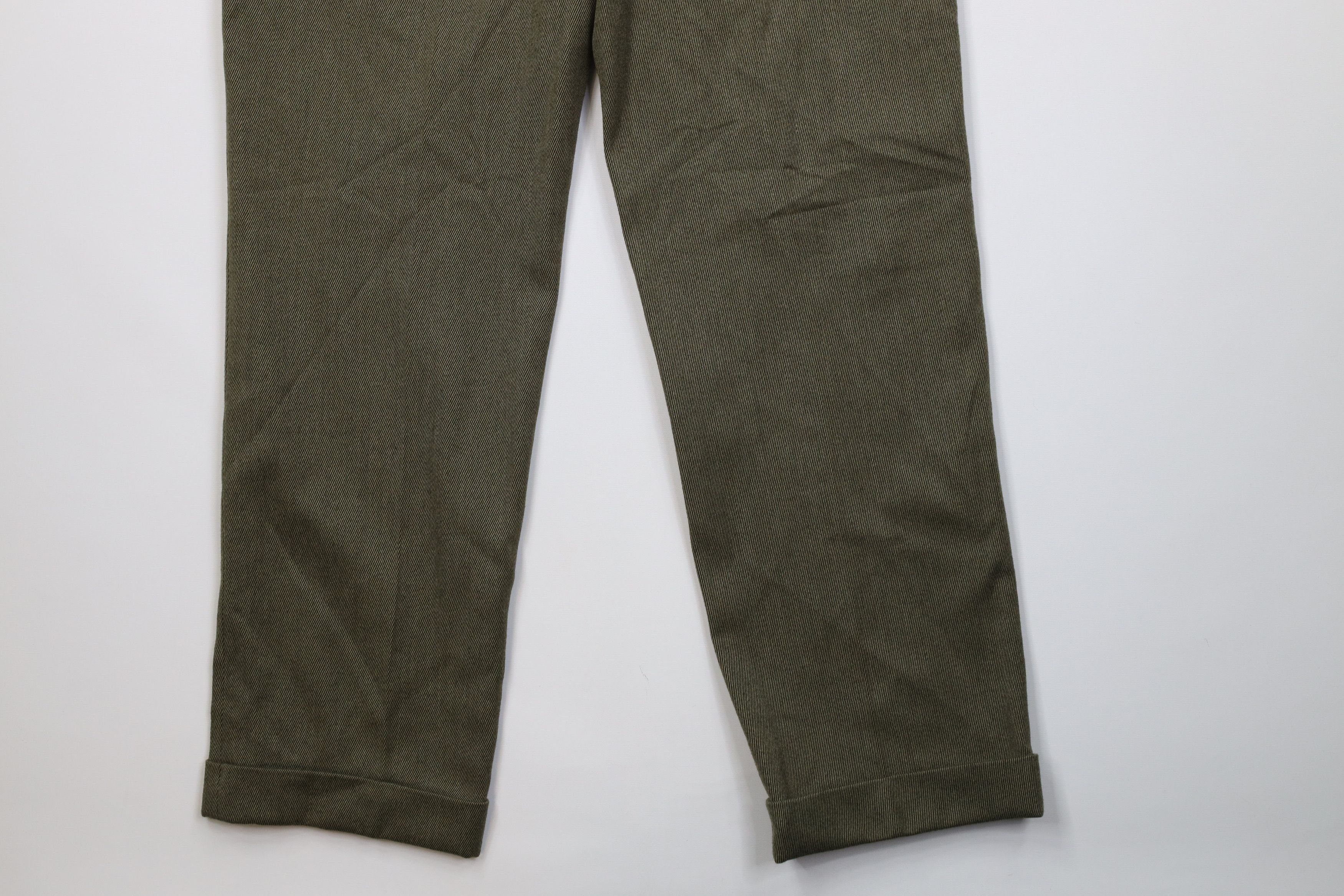 Vintage Vintage 70s Streetwear Wool Whipcord Chino Pants USA Size US 36 / EU 52 - 16 Thumbnail