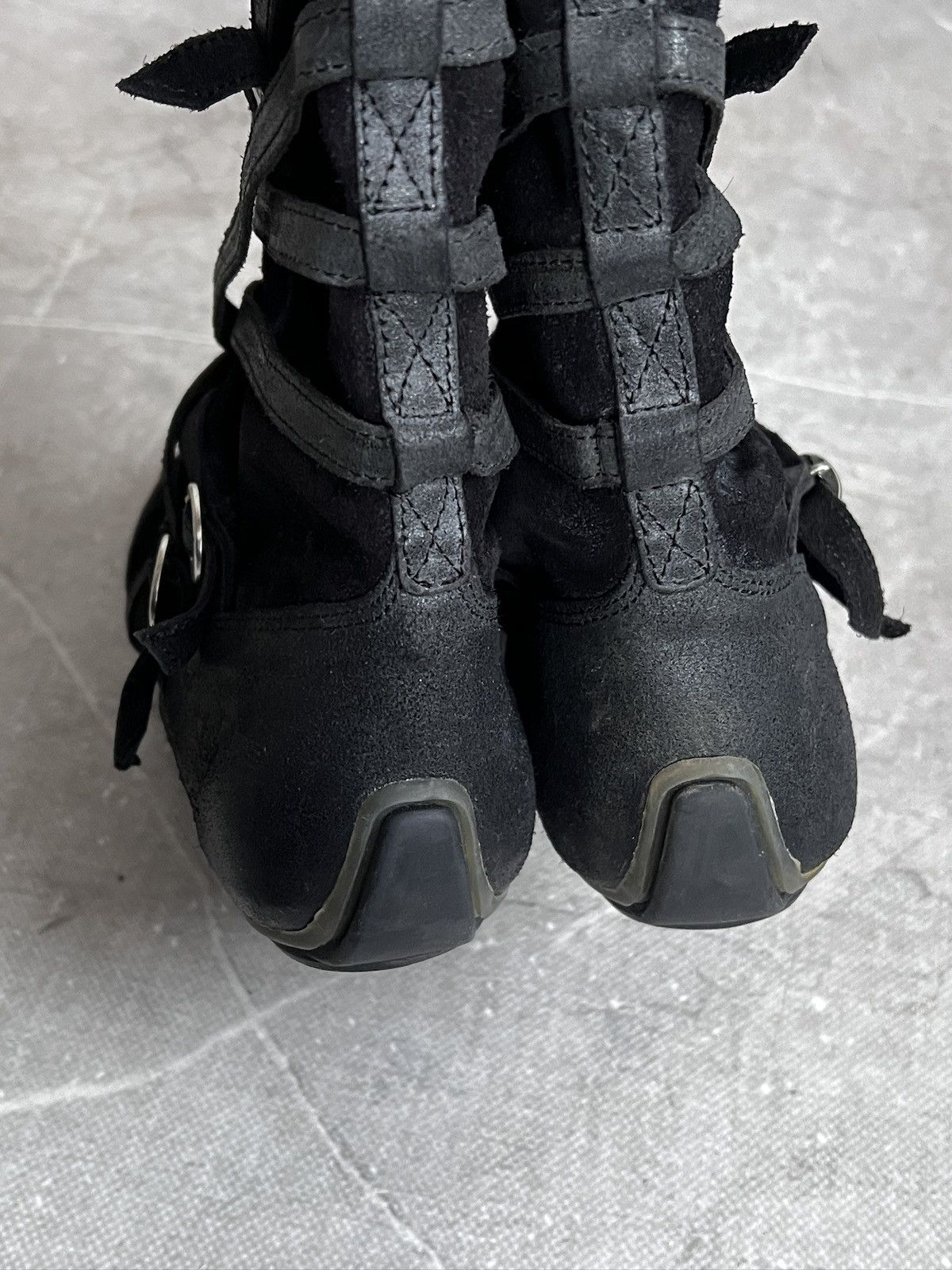 Maison Margiela Rare belted boxing style boots hype maison margiela y2k Size US 7.5 / EU 40-41 - 10 Thumbnail