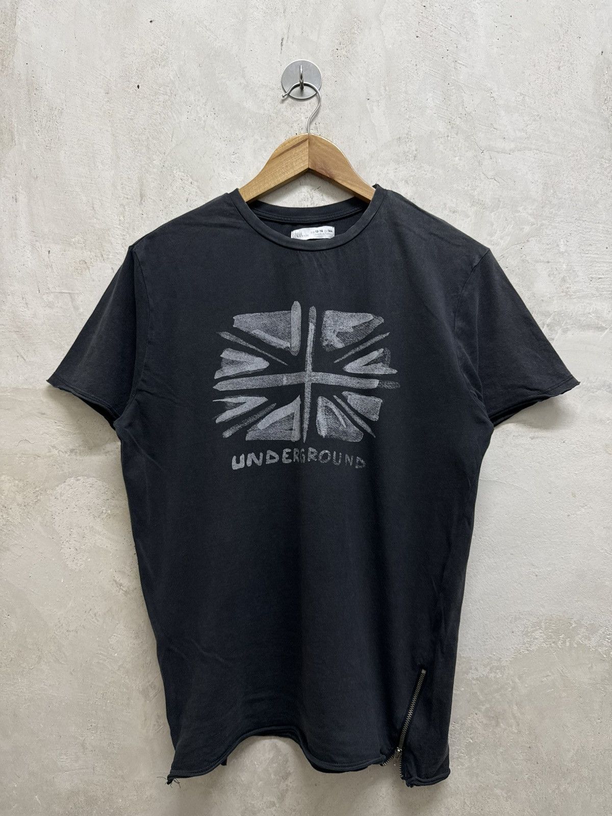 14th Addiction Zara “underground” Punk Cross Gothic Tees Size US S / EU 44-46 / 1 - 1 Thumbnail